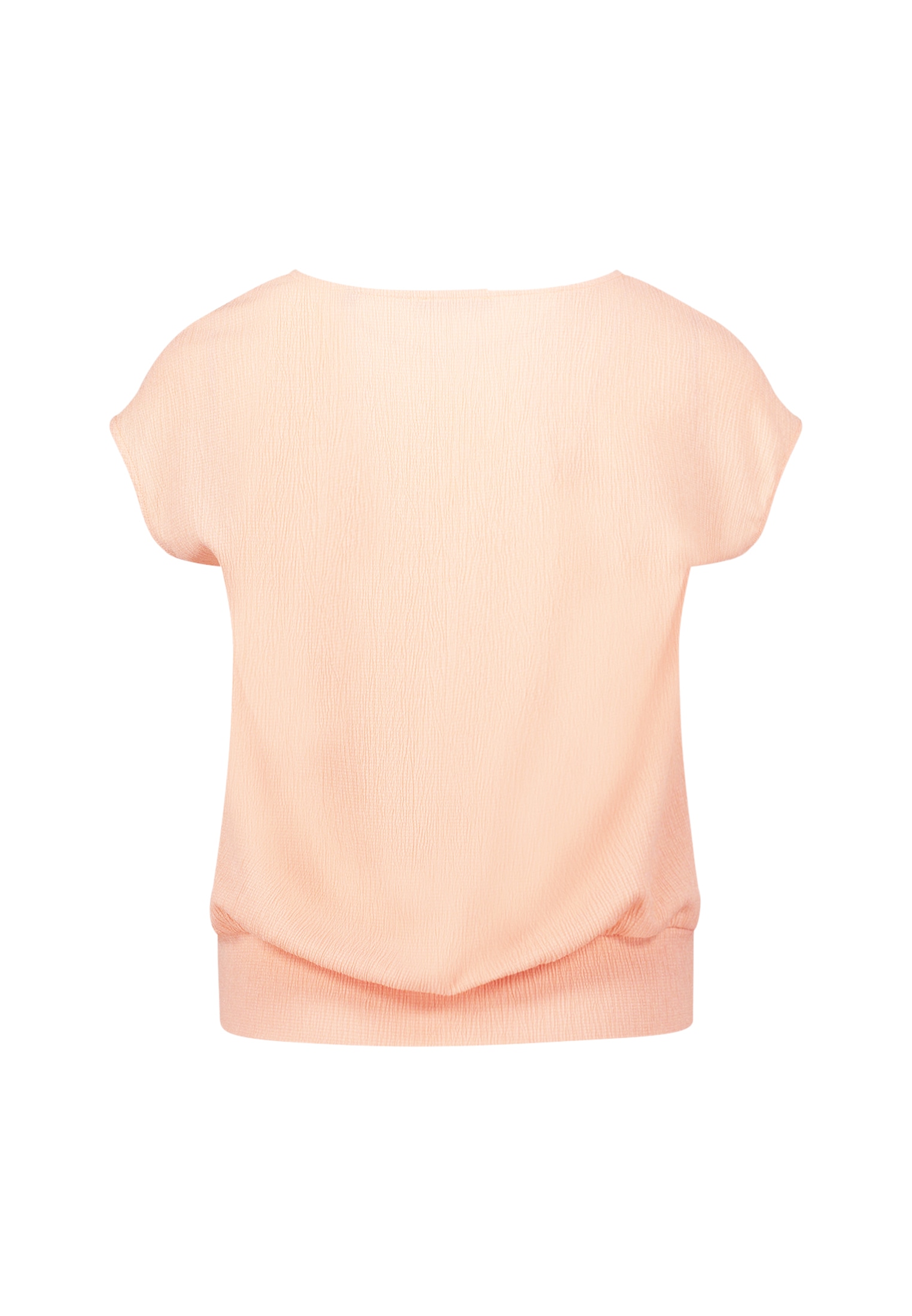 Zero Kurzarmshirt »zero Plissee-Shirt mit V-Ausschnitt«, (1 tlg.), Plain/ohne Details