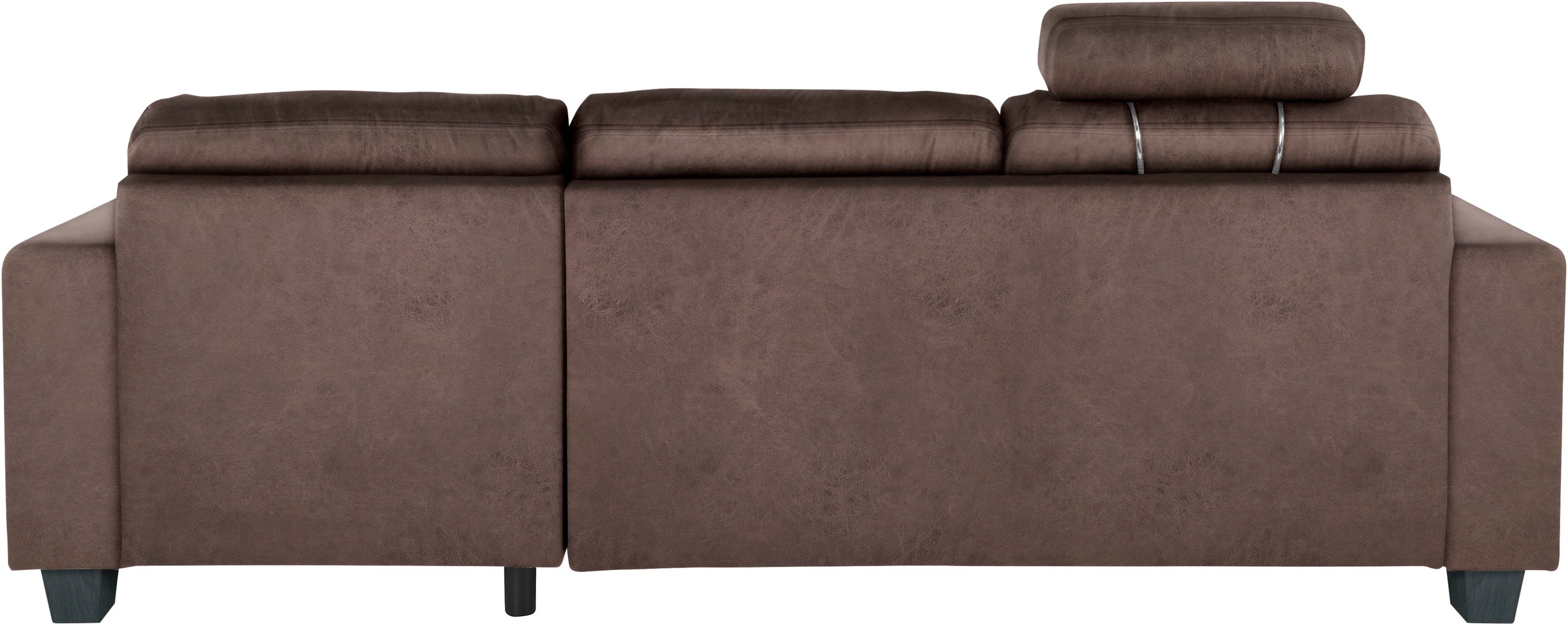 TRENDMANUFAKTUR Ecksofa »Chamber, zeitlos und modern, bequem mit hohem Sitzkomfort, L-Form«, inklusive einer Kopfstütze, wahlweise mit Schlaffunktion