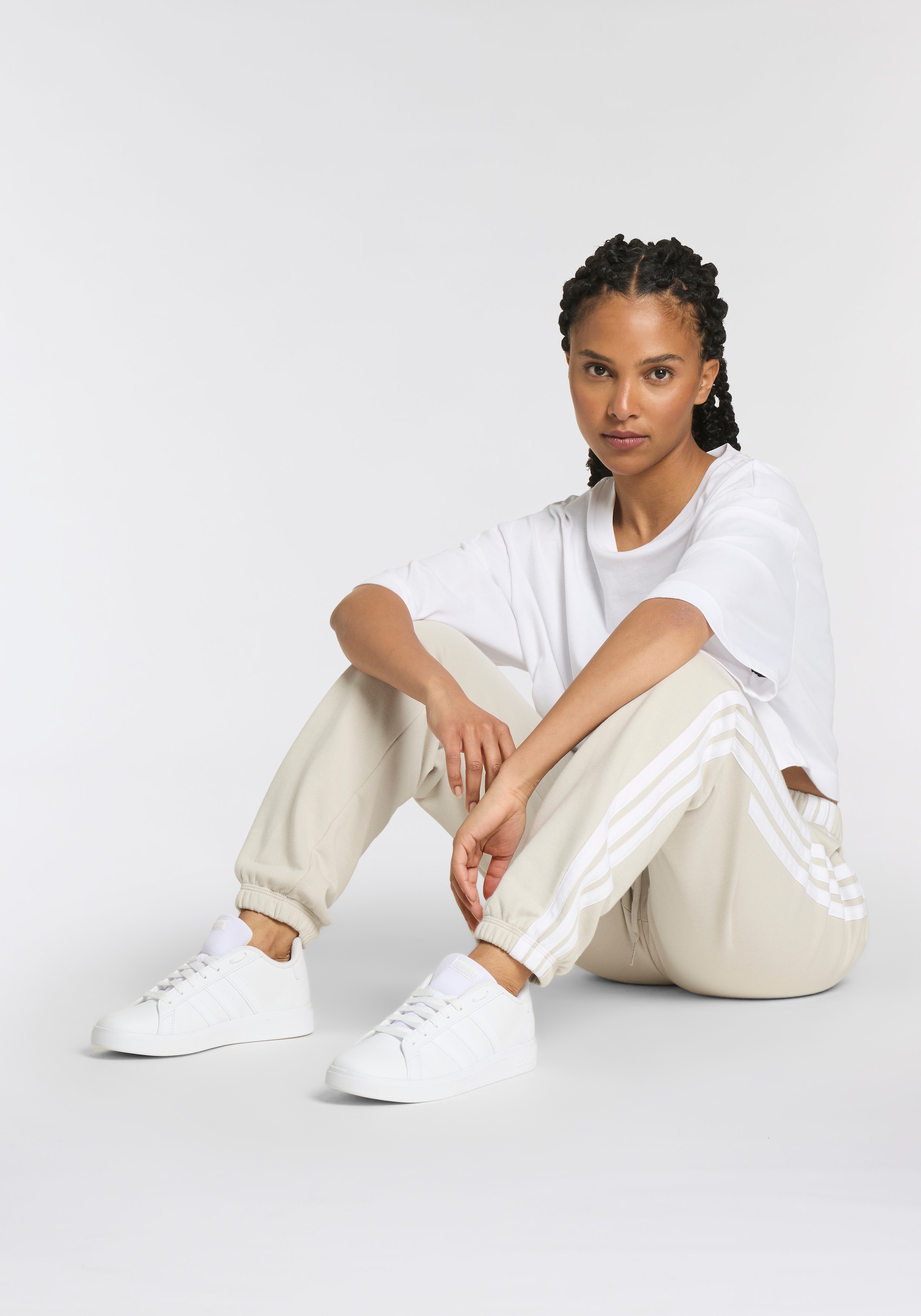 adidas Sportswear Sneaker »GRAND COURT LIFESTYLE TENNIS LACE-UP«, Design auf den Spuren des adidas Superstar
