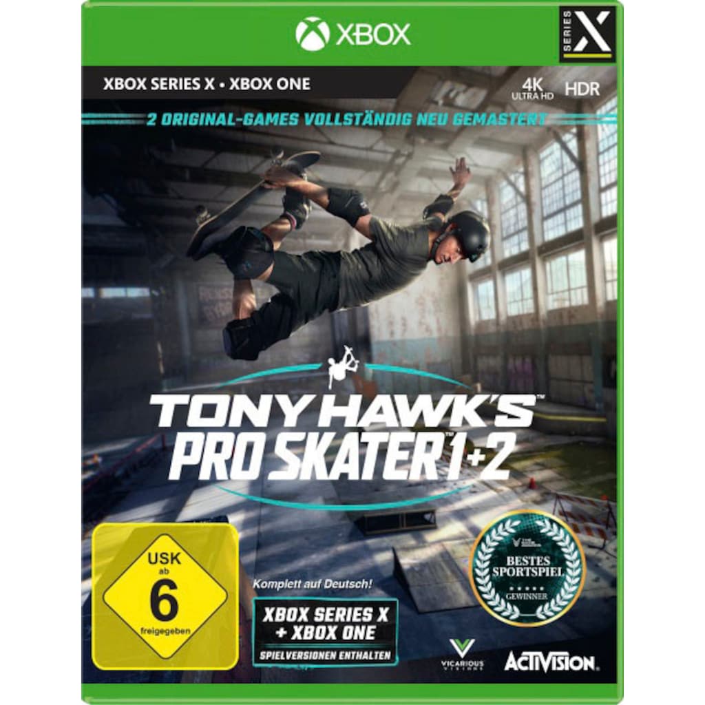 Activision Spielesoftware »Tony Hawk's Pro Skater 1 + 2«, Xbox Series X