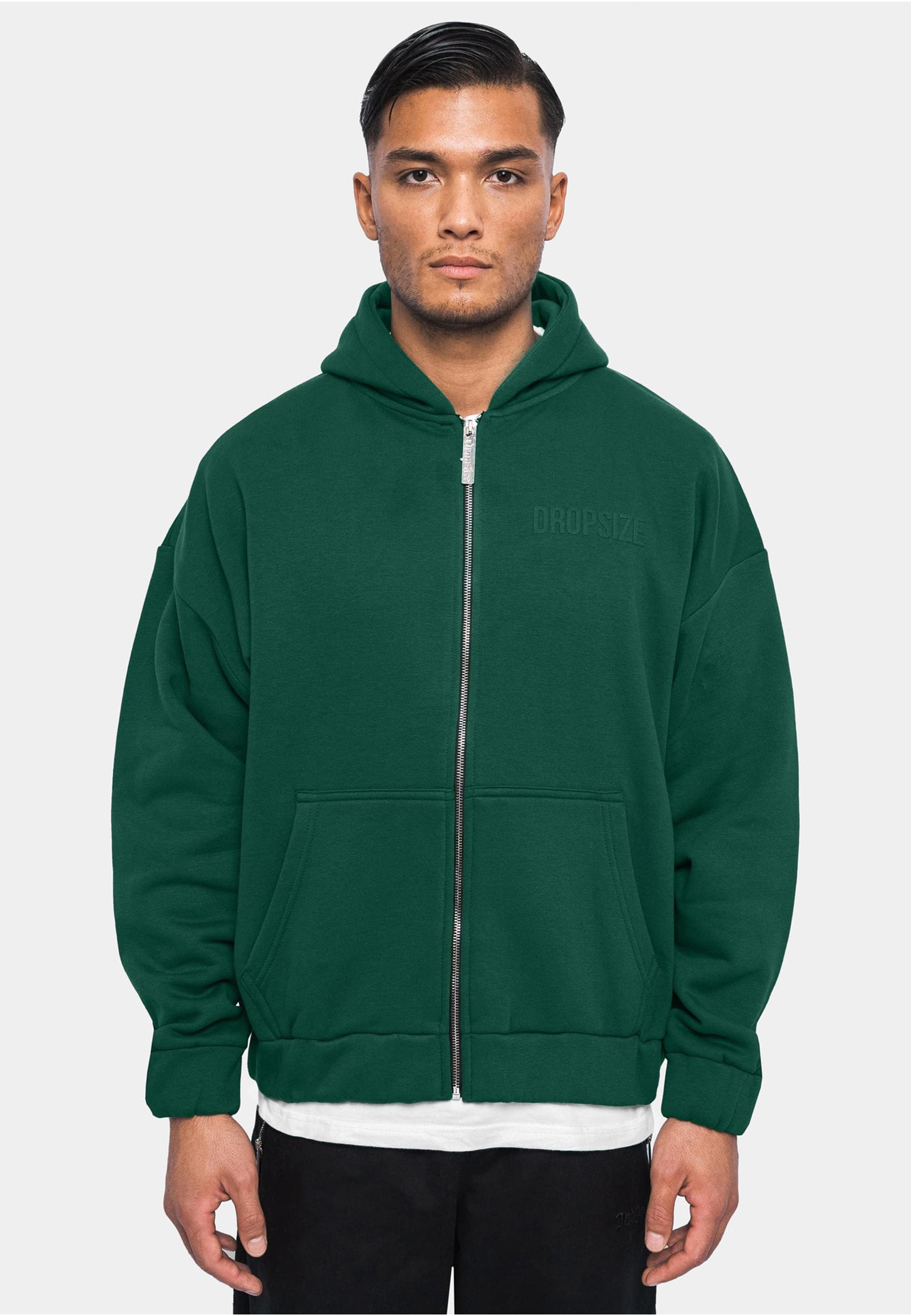 Thumbnail - Dropsize Sweatjacke "Dropsize SUPER HEAVY OVERSIZED HD PRINT ZIP-HOODIE"