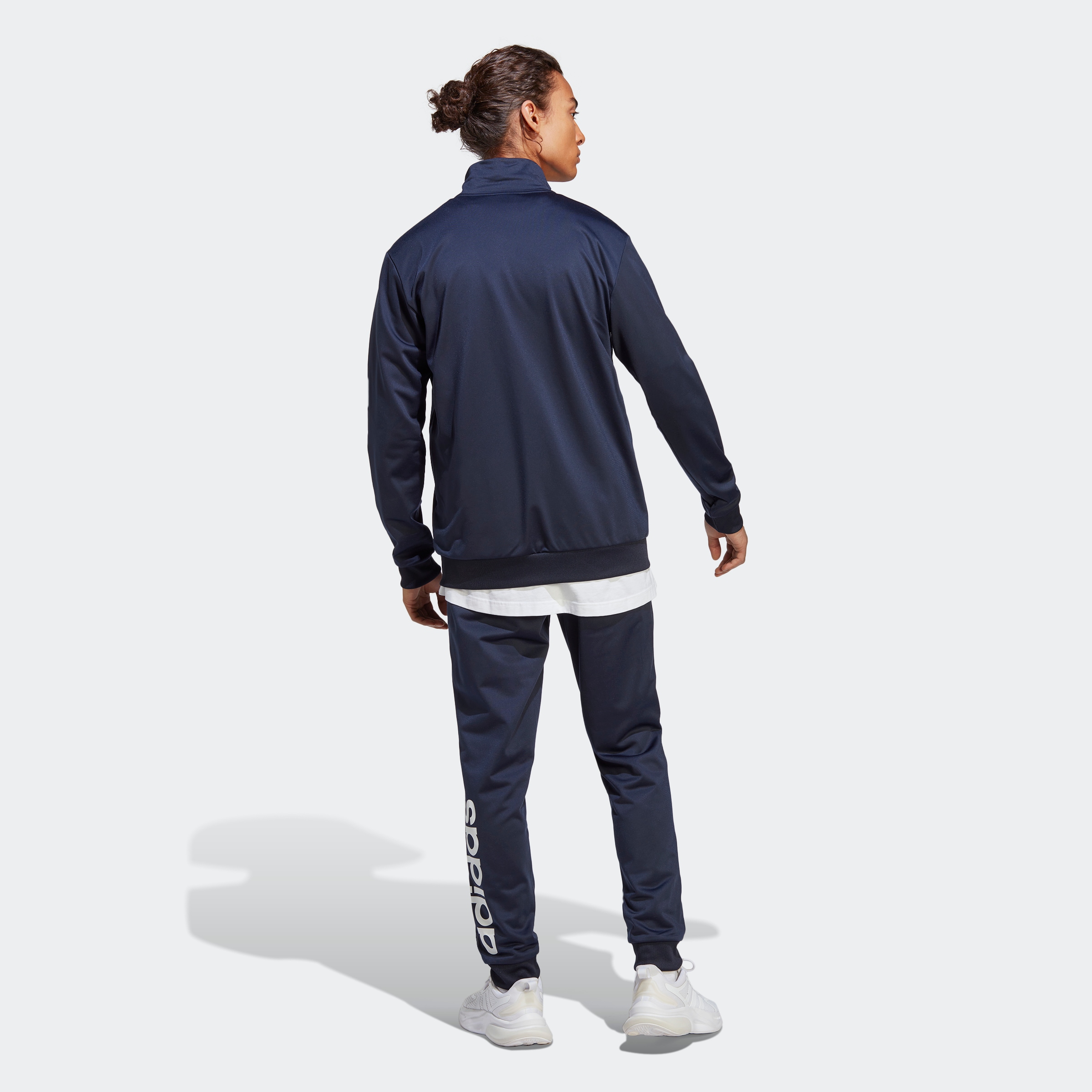 LOGO adidas »LINEAR Trainingsanzug tlg.) (2 TRICOT«, | BAUR Sportswear