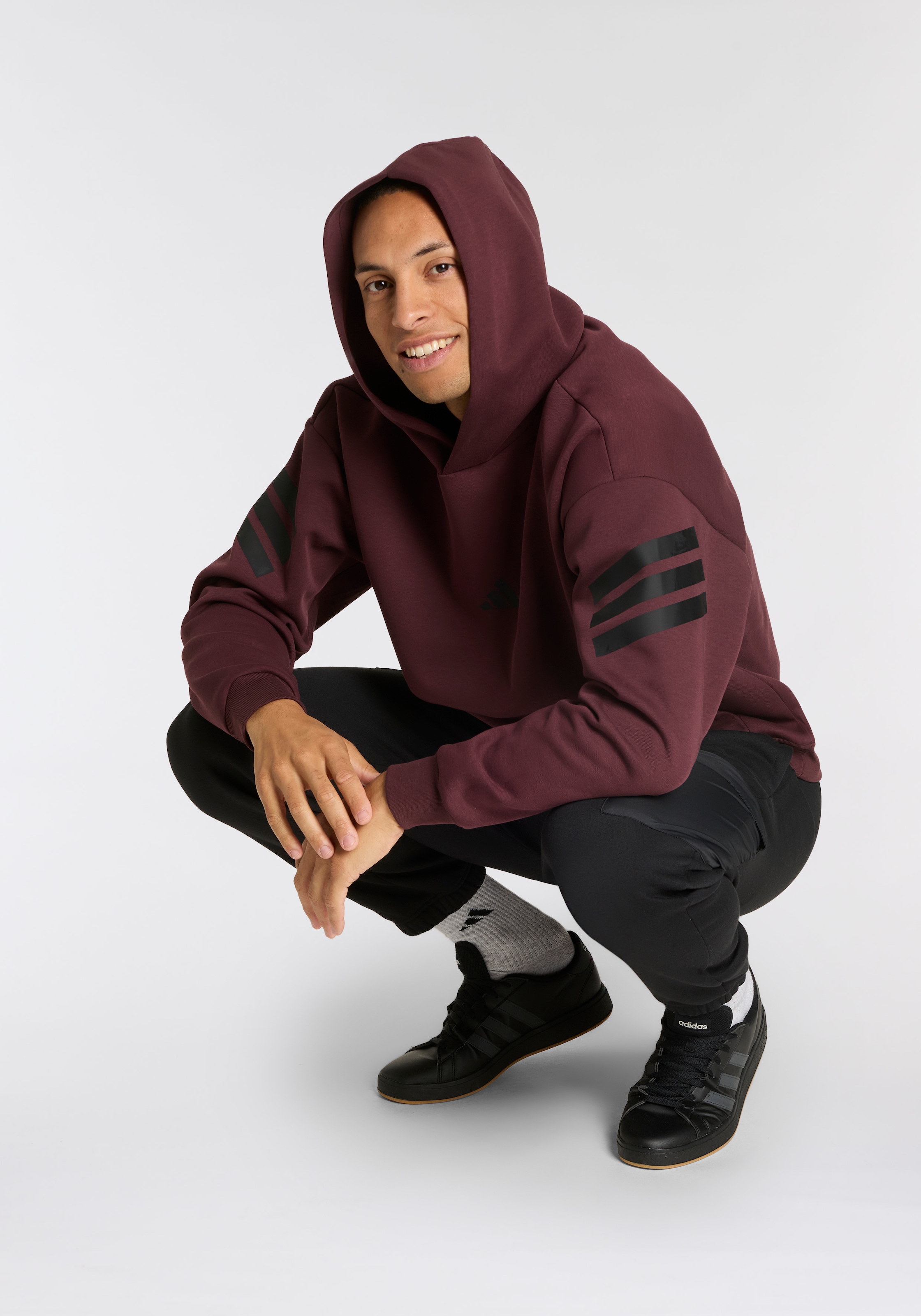 adidas Sportswear Kapuzensweatshirt »M FI 3S HD«
