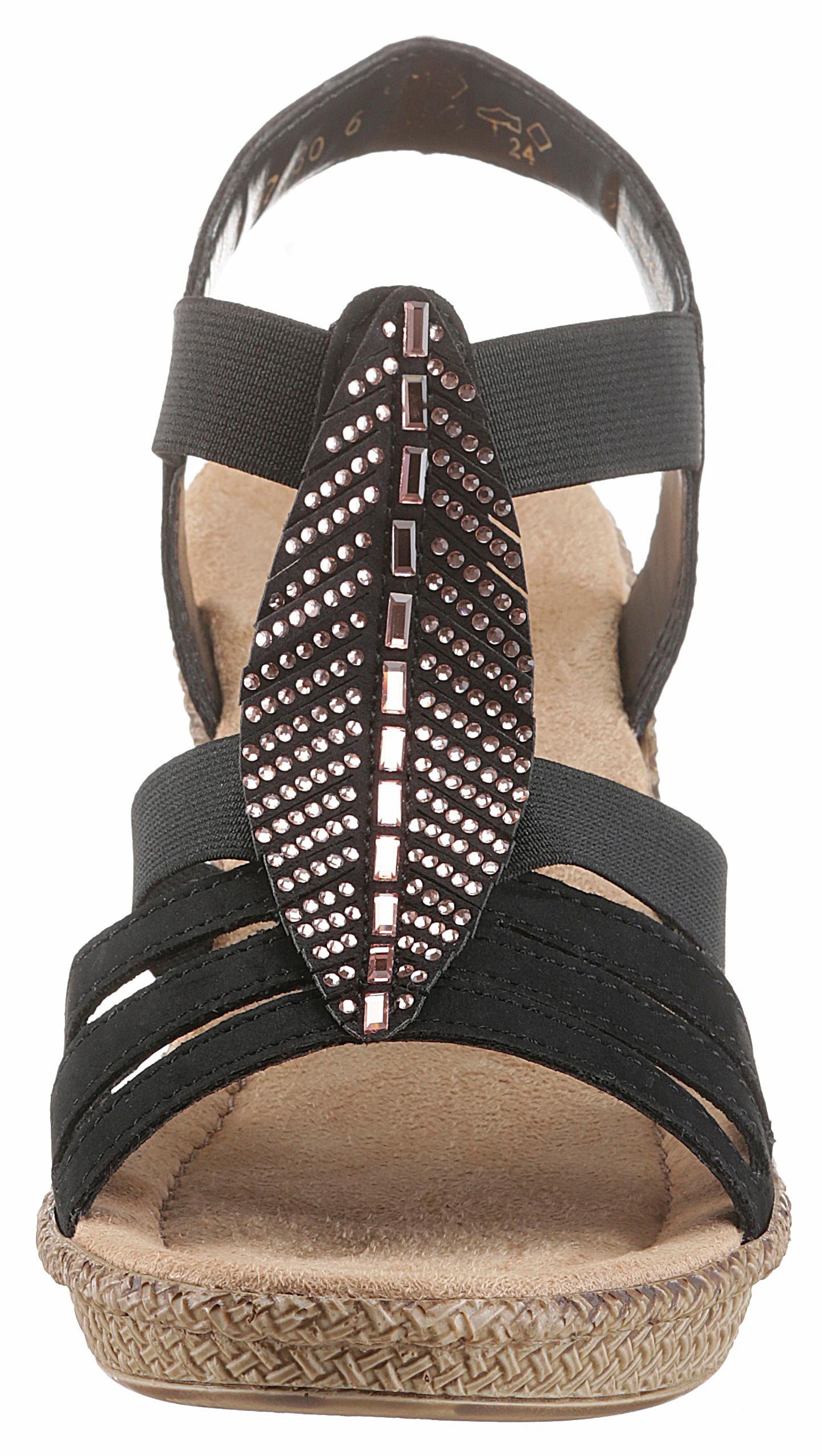 Rieker Women's Sandals Black 42 3