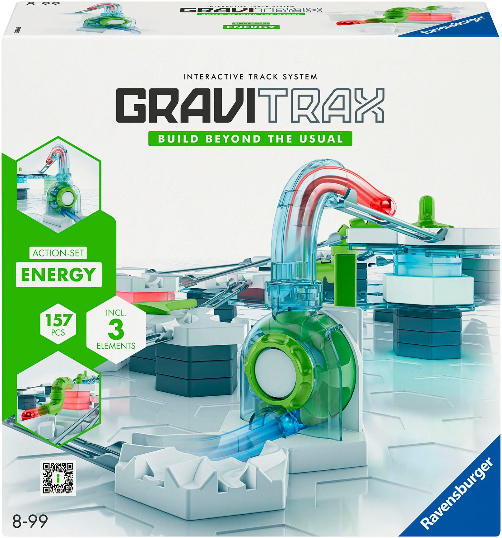 Kugelbahn-Bausatz »GraviTrax Action-Set Energy«, FSC® - schützt Wald - weltweit