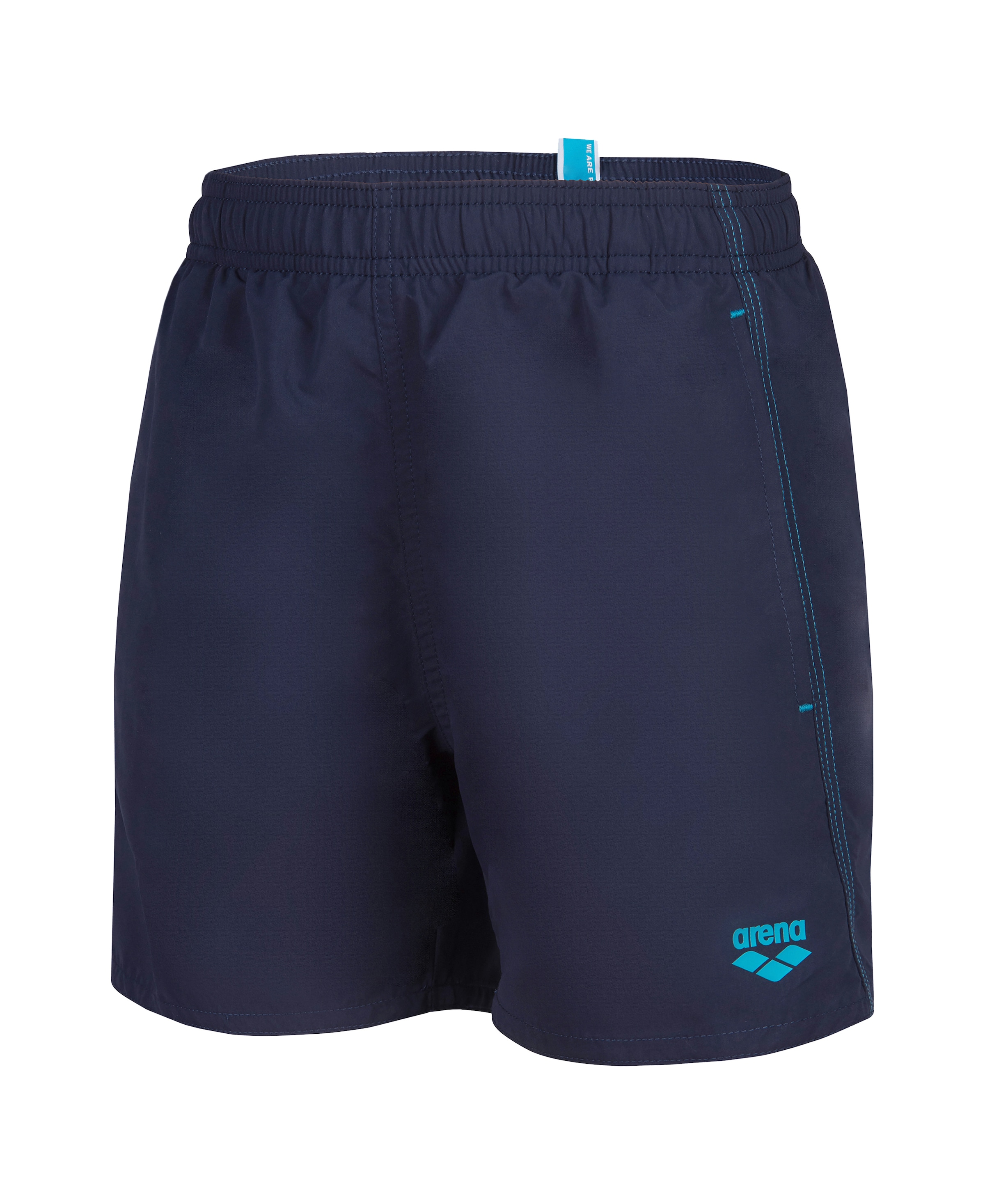 Arena Badeshorts »BOYS' BEACH BOXER SOLID R« mit seitlichen Taschen, mit innenliegendem Kordelzug