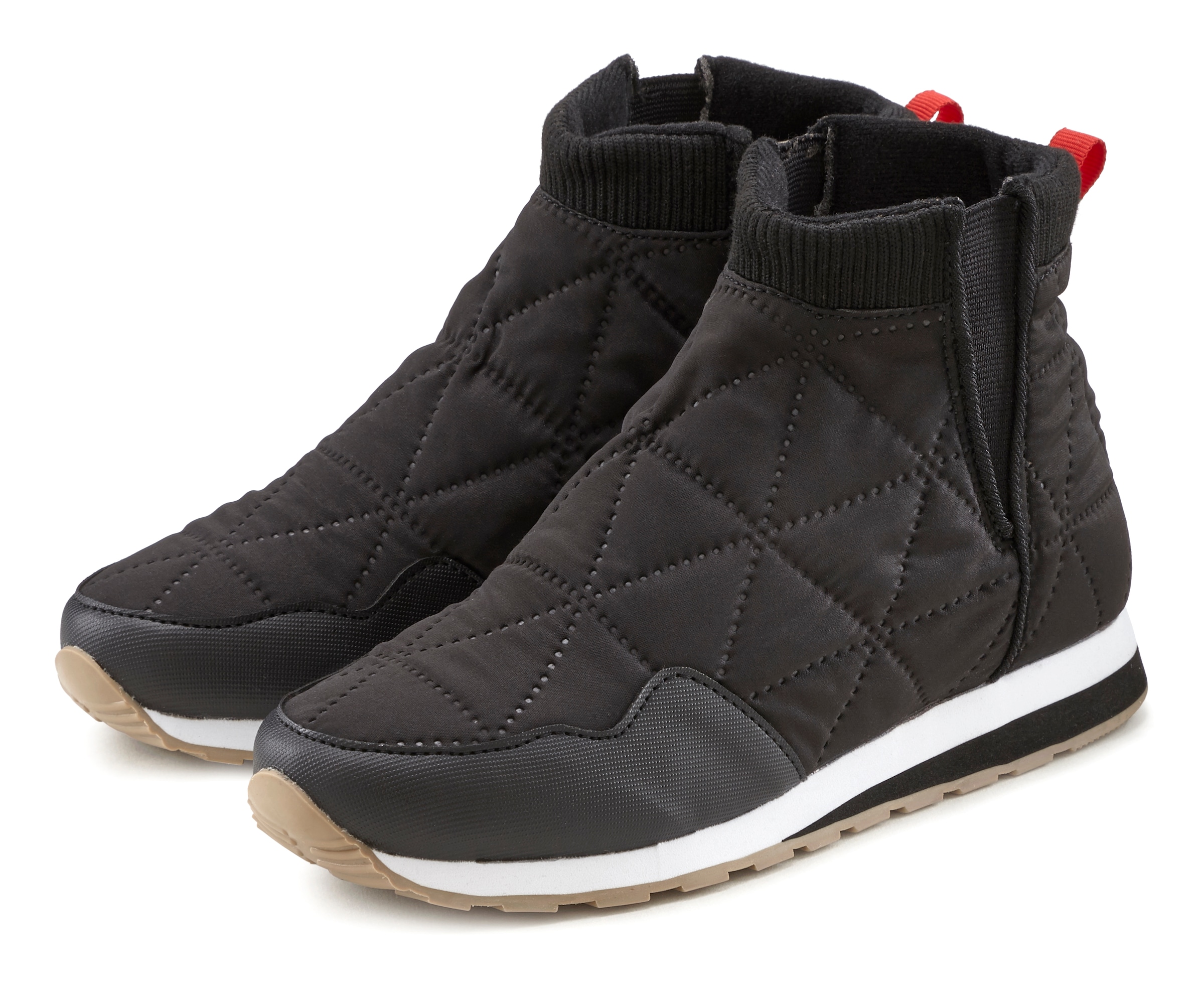 Vivance Winterstiefelette "Ankle Stiefelette, Outdoor Boots, Sneaker," in modischer Stepp-Optik