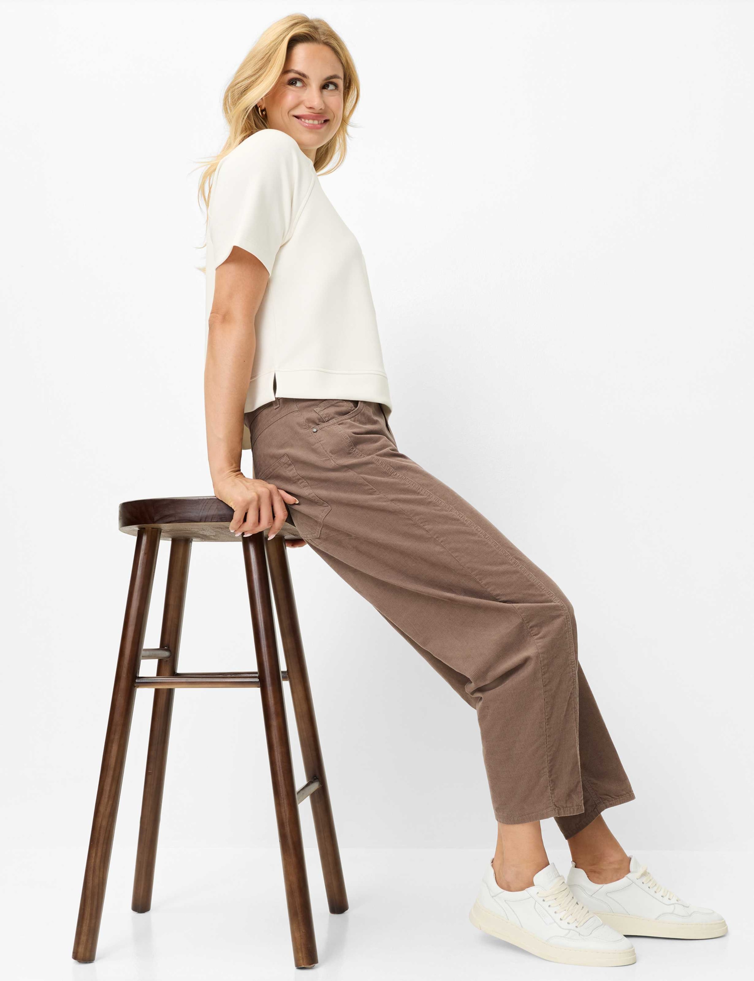 Brax 5-Pocket-Hose »Style MEGAN S«  Cord: Five-Pocket-Hose im Barrel Fit