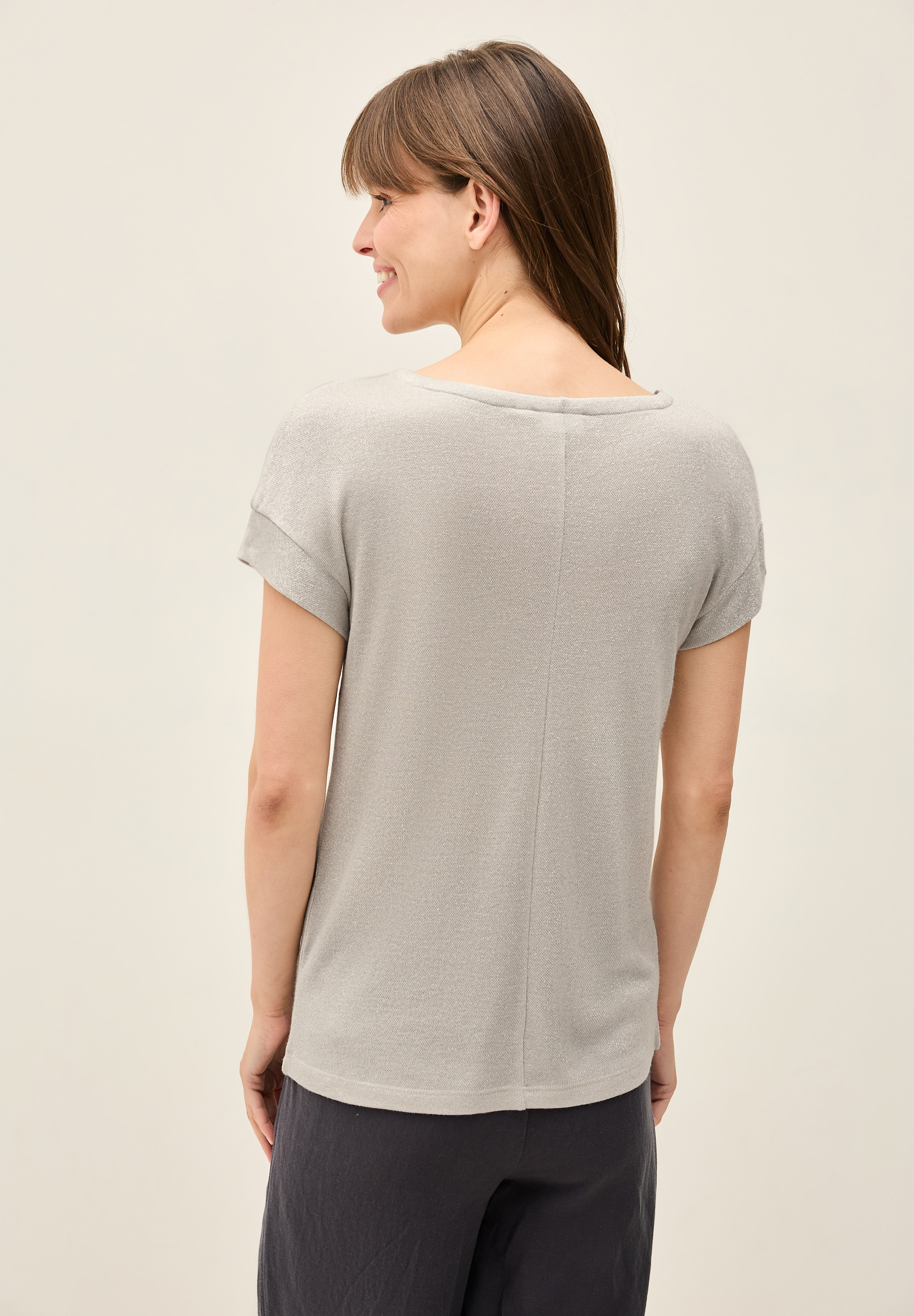 Cecil T-Shirt, mit U-Boot-Ausschnitt