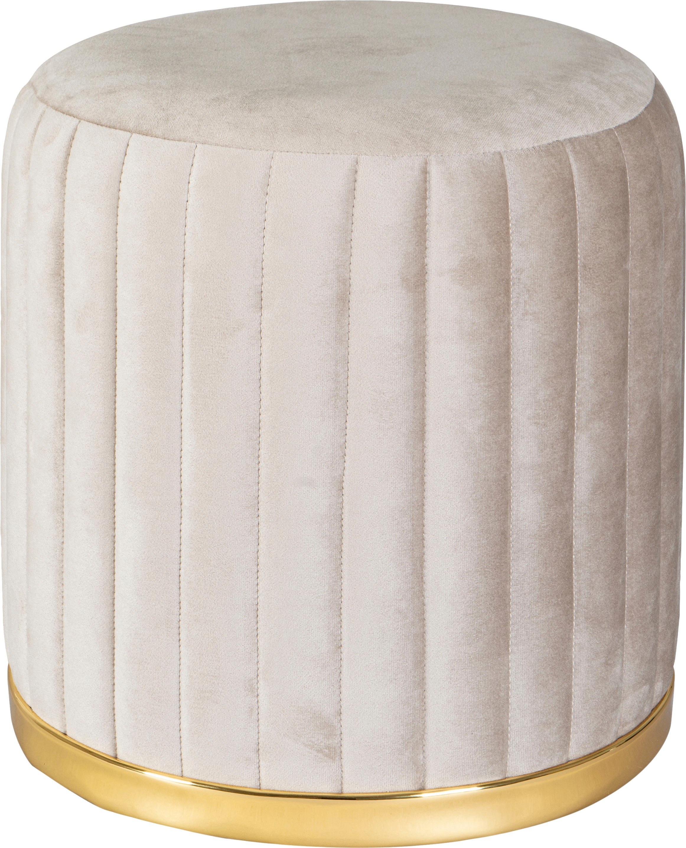 Kayoom Sitzhocker »Hocker Doric, trendiger Look, ästhetische Farbgebung, schöne Steppung« 1 Stk. tlg. komfortabel, hochqualitativ, pflegeleicht, liebevolle Verarbeitung