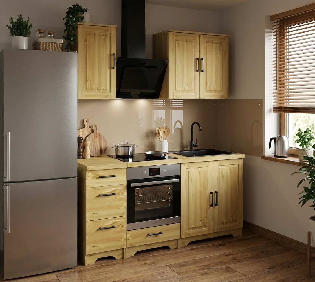 Home affaire Hängeschrank »Meliss« aus massiver Kiefer, Breite 40 cm, Soft-Close-Funktion