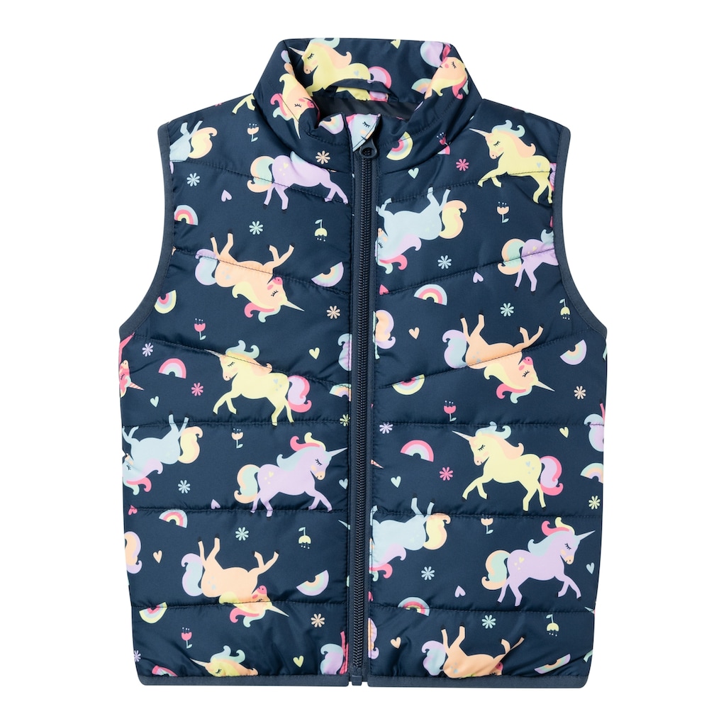 Name It Steppweste »NMFMYLANE VEST UNICORN«