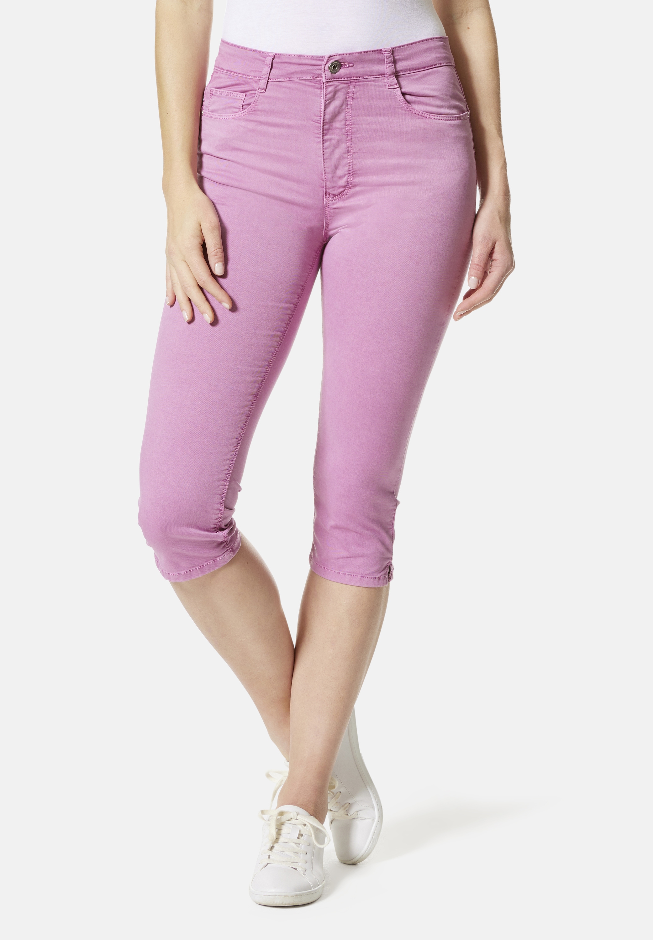 STOOKER WOMEN 5-Pocket-Jeans "Capri Colour Skinny Fit", Skinny Fit Casual C günstig online kaufen