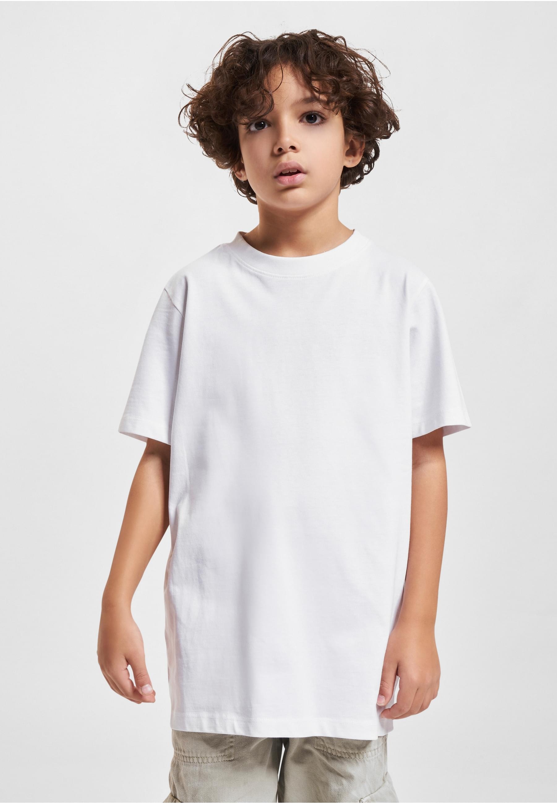 URBAN CLASSICS Kurzarmshirt »Urban Classics Kids Boys Basic Tee 2-Pack«, (1 tlg.)