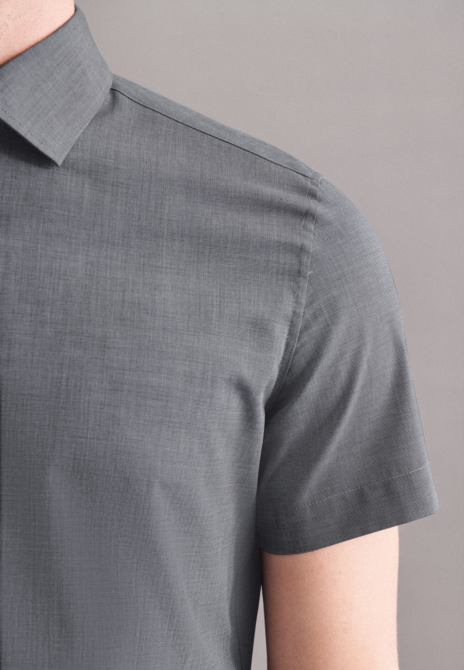 seidensticker Businesshemd »Slim«, Slim Kurzarm Kentkragen Uni ▷ bestellen  | BAUR | Klassische Hemden