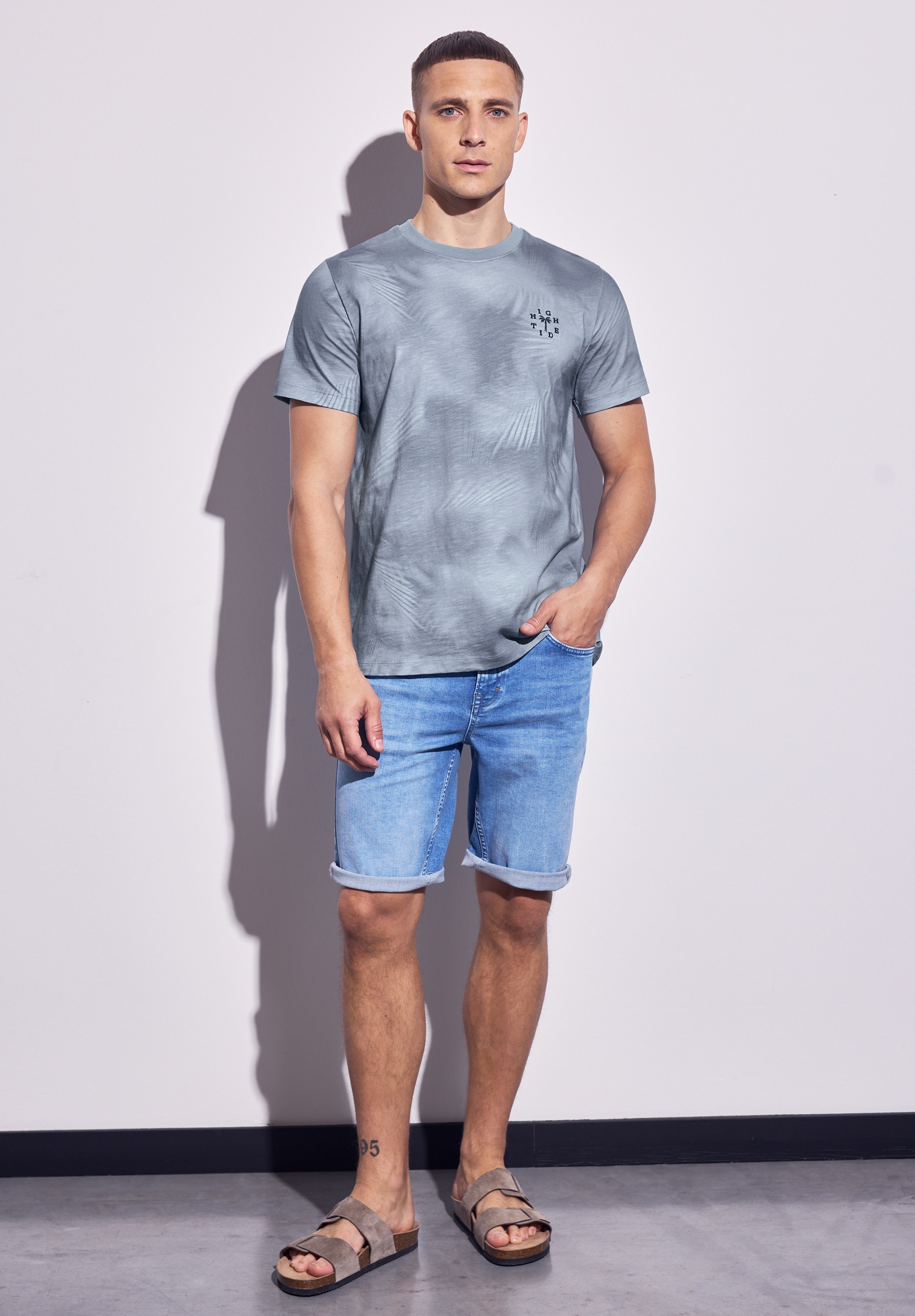 Thumbnail - STREET ONE MEN T-Shirt aus reiner Baumwolle