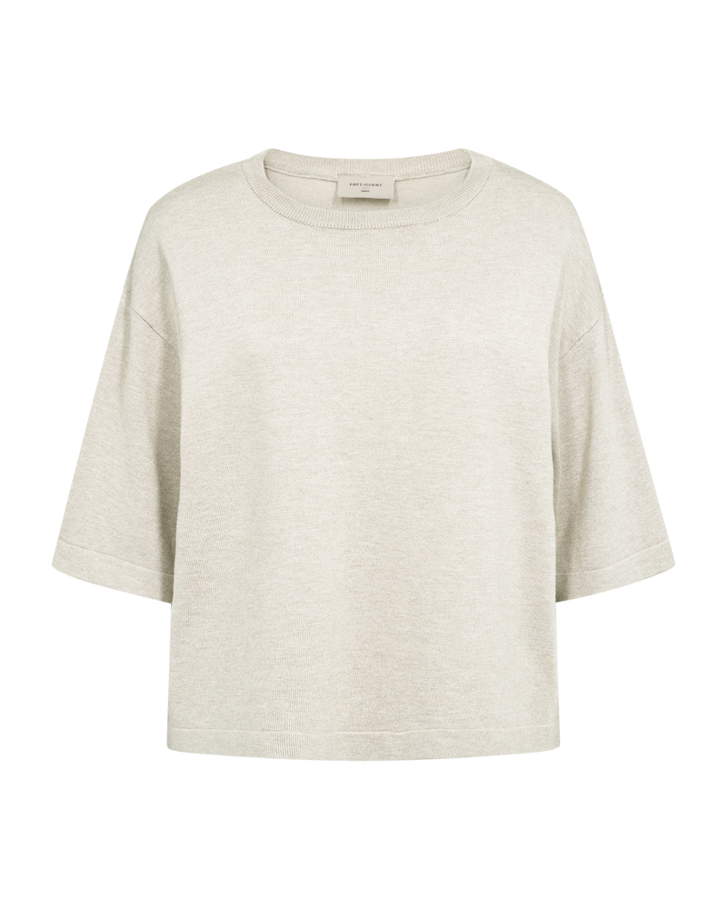 FREEQUENT Strickpullover "FQCONNY-PULLOVER" 3/4-Arm mit weitem Ärmeln günstig online kaufen