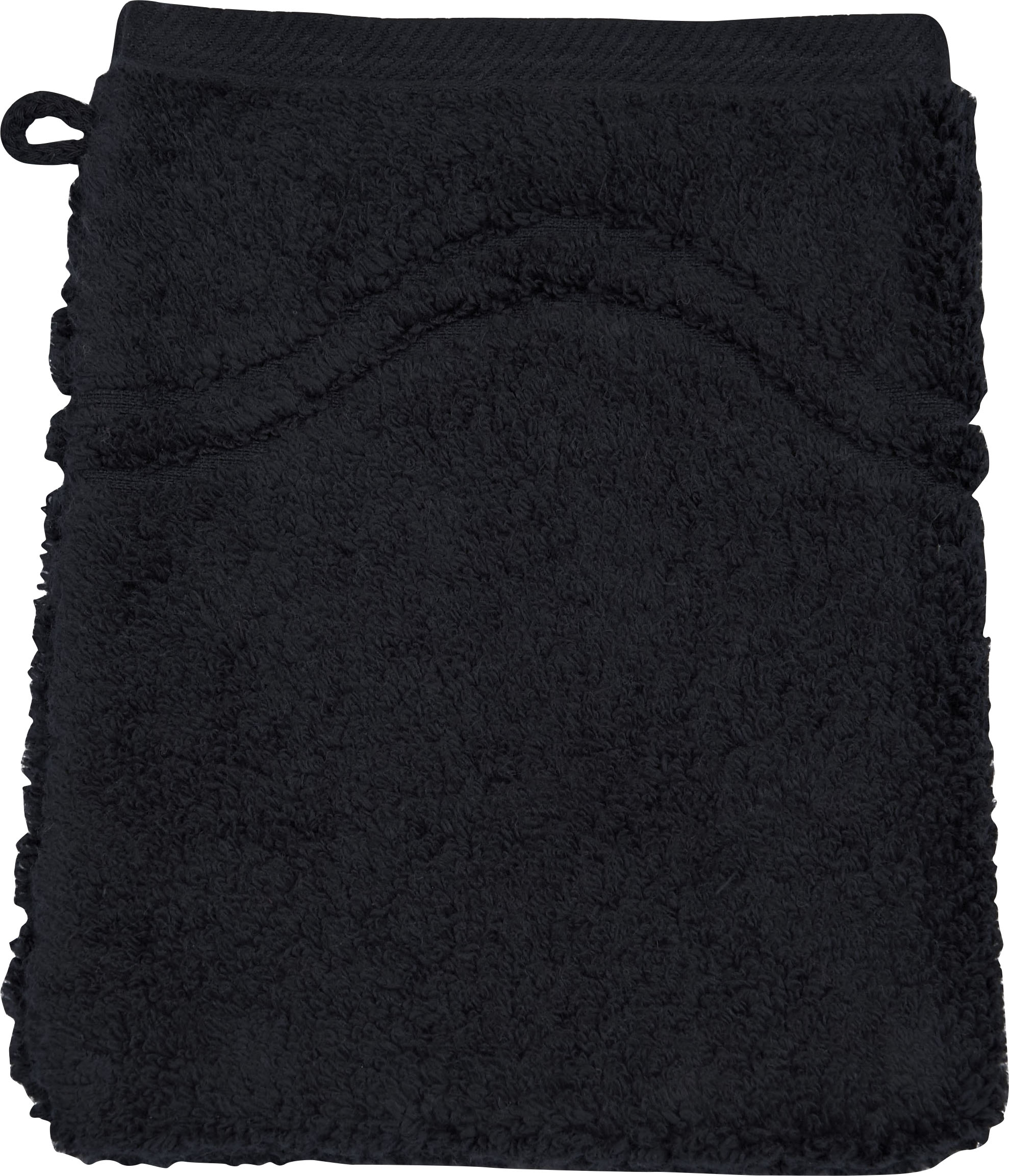 Thumbnail - ROSS Waschhandschuh "Cashmere feeling" mit Wellen-Bordüre