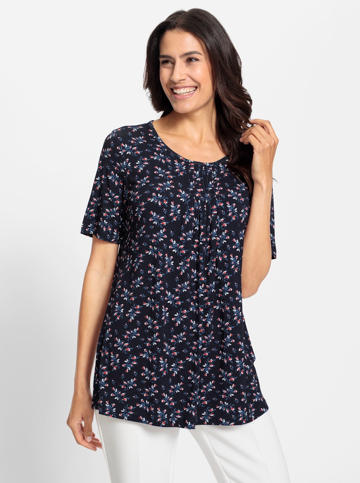 Inspirationen Print-Shirt "Tunikashirt" 1 Stk. tlg. günstig online kaufen