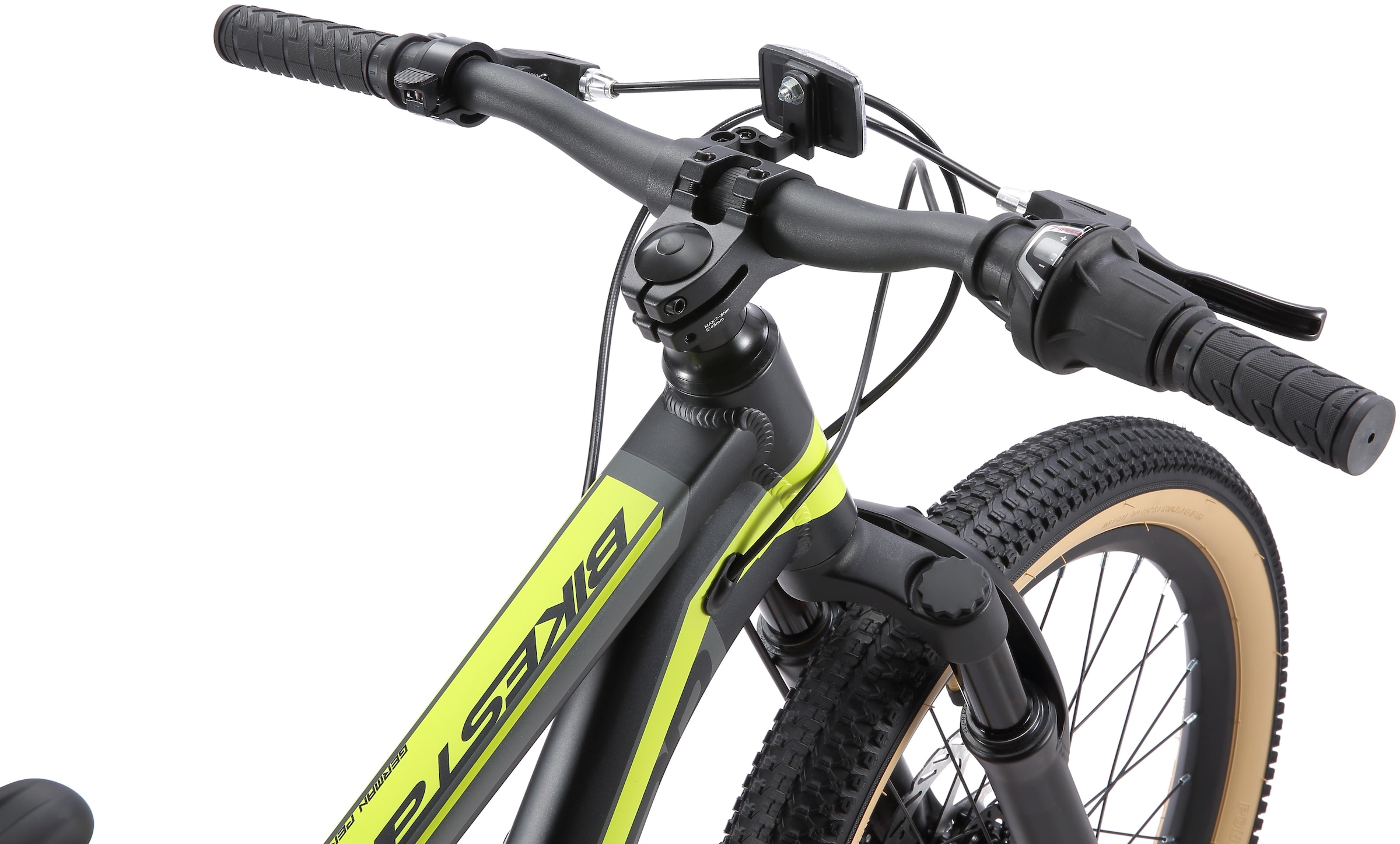 Bikestar Jugendfahrrad, 7 Gang, Shimano, RD-TY21 Schaltwerk, Kettenschaltung