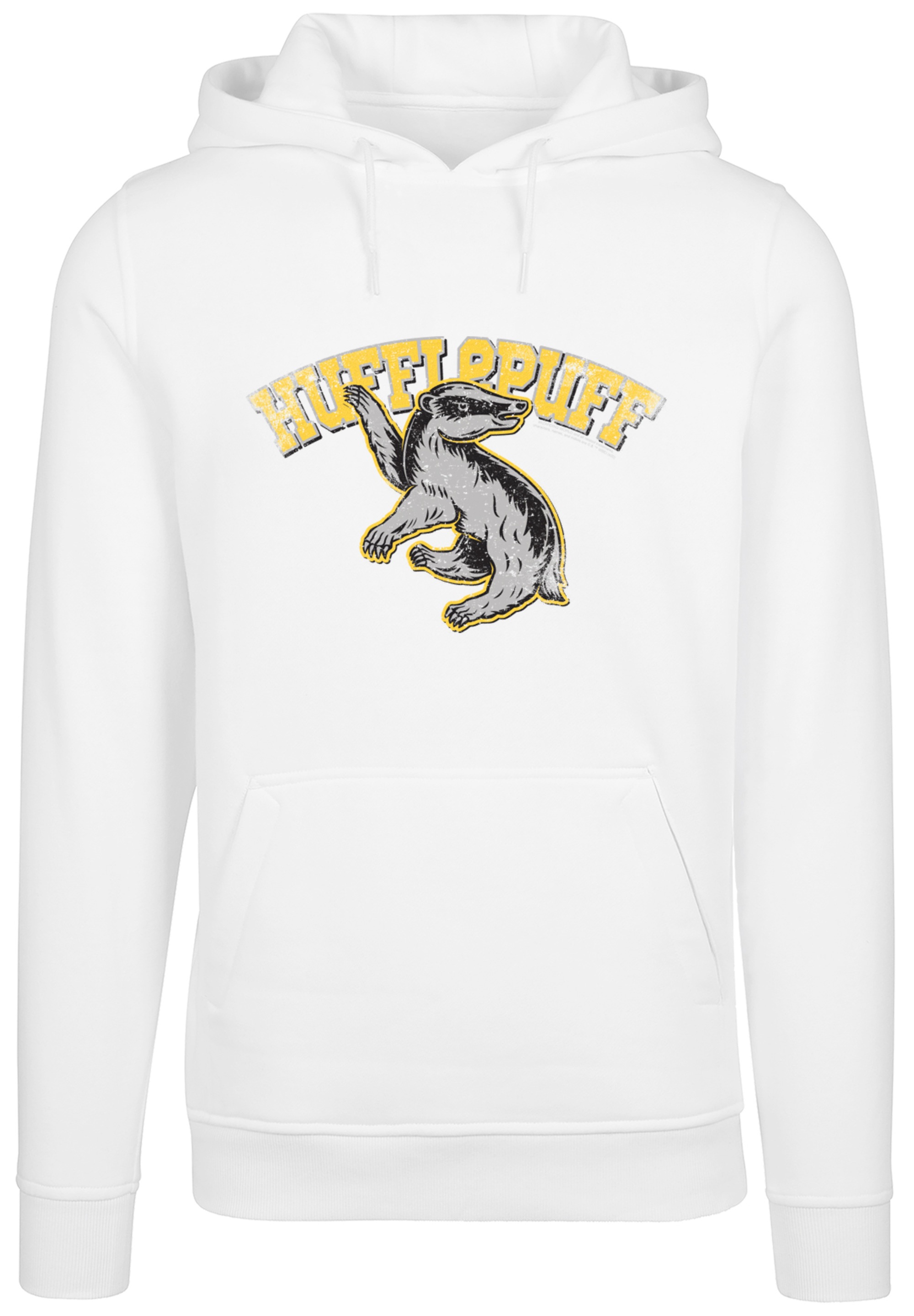 F4NT4STIC Kapuzenpullover »Harry Potter Hufflepuff Sport Emblem«, Print