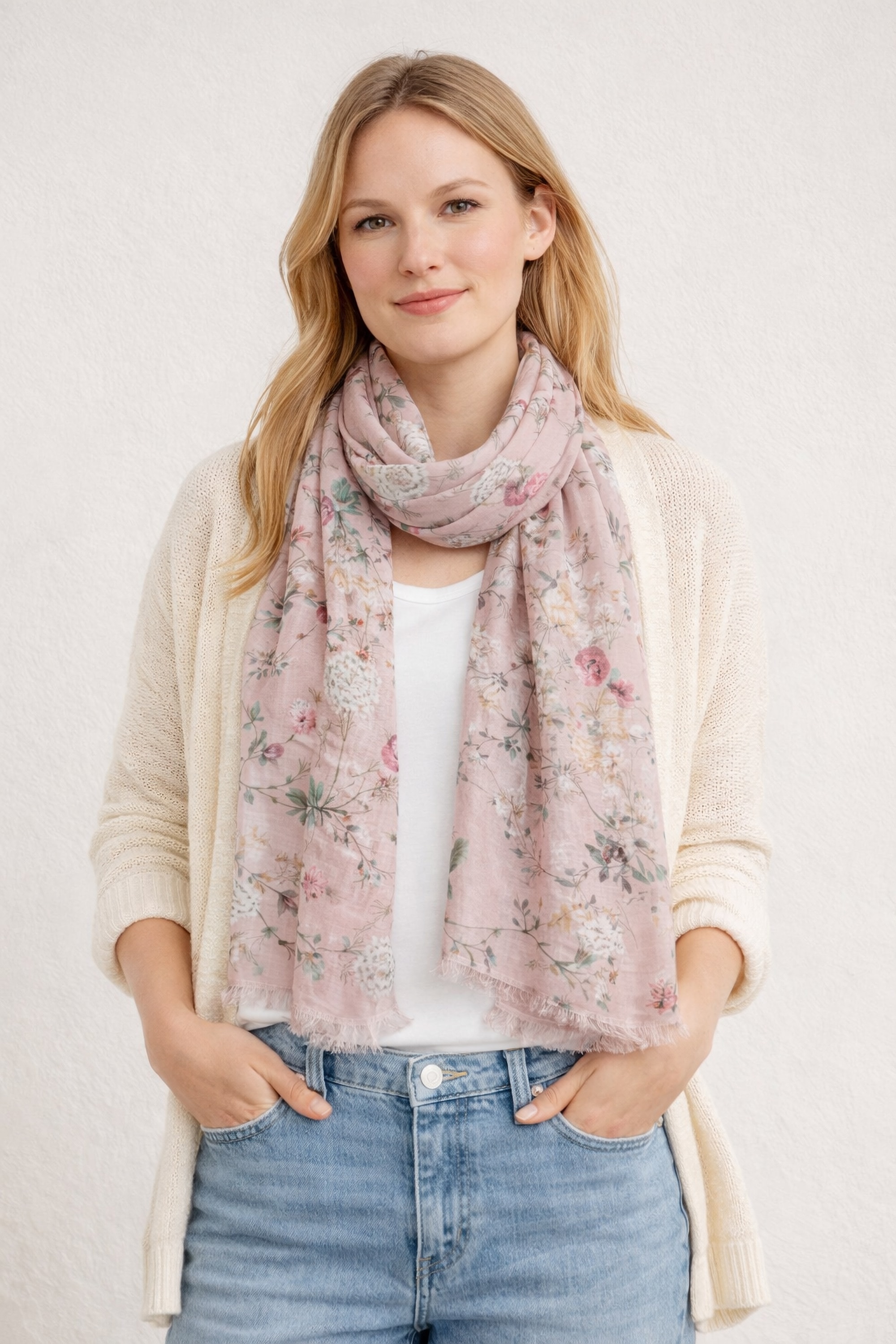 COLLEZIONE ALESSANDRO Modeschal »Flora« 1 Stk. aus super-soft Viskose, mit Blumen Motiv