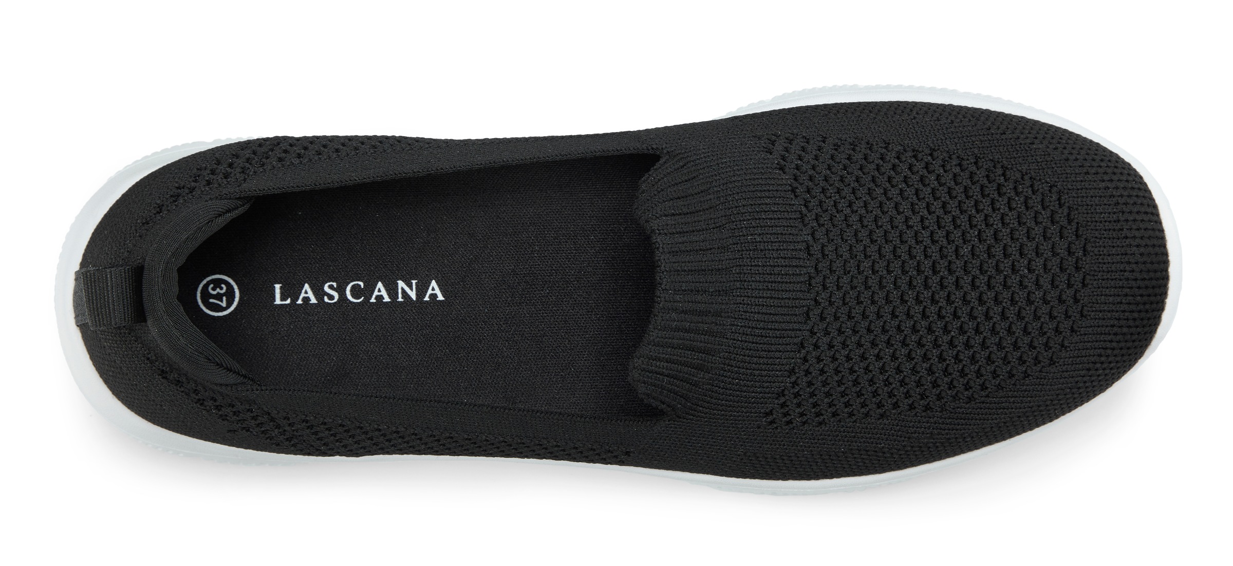 LASCANA Slip-On Sneaker Black 41 3