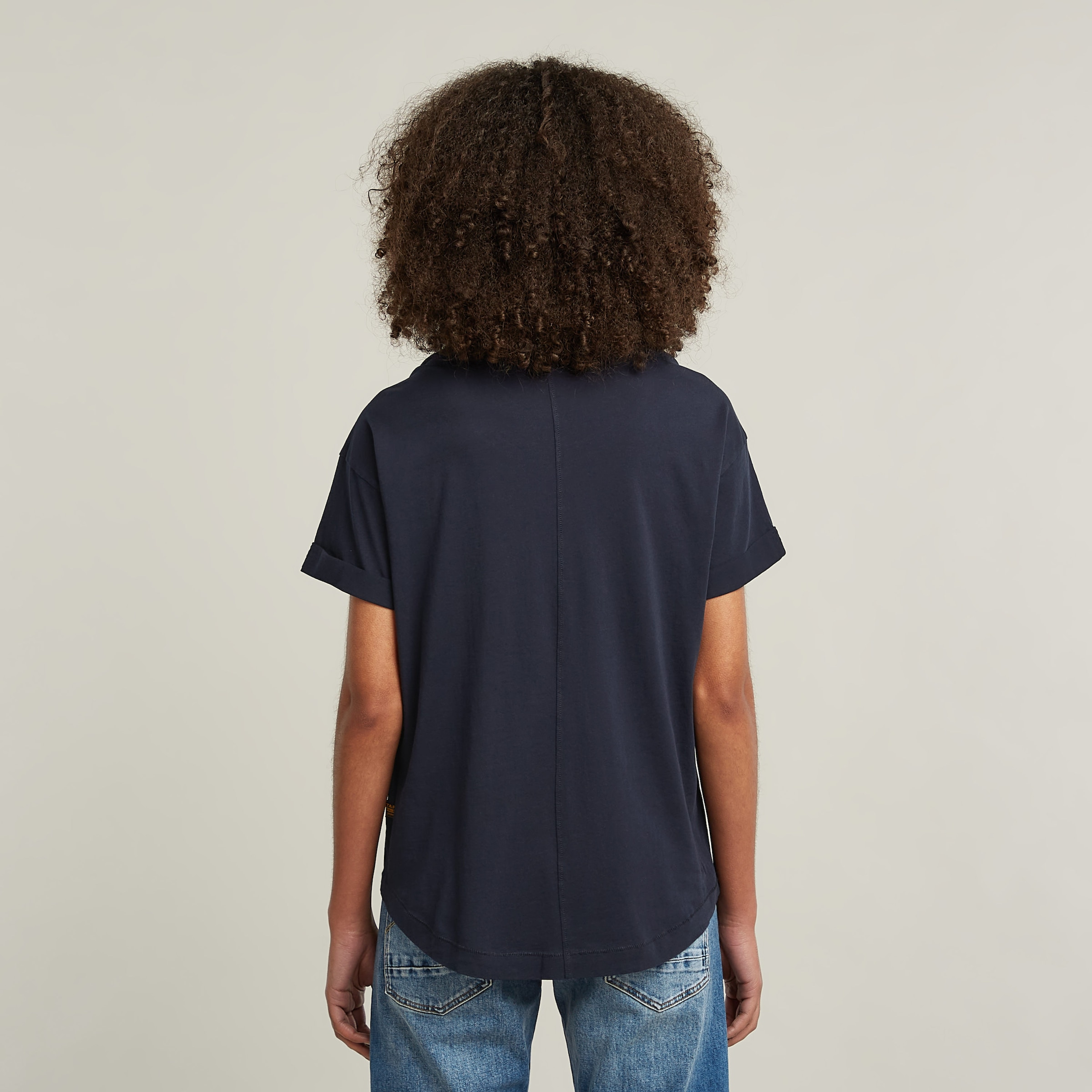 G-STAR T-Shirt »Rolled up«, mit umgeschlagenen Ärmeln