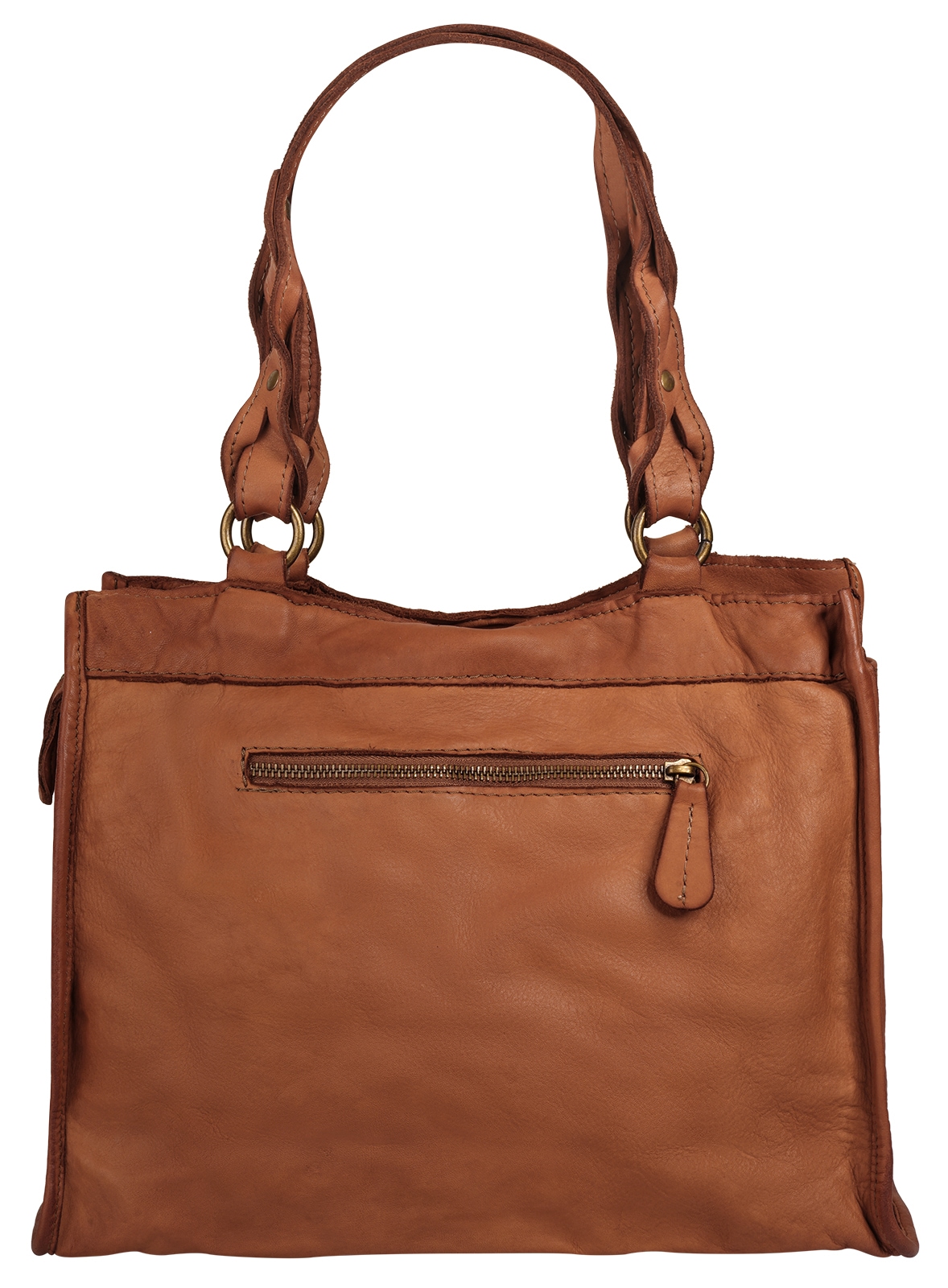 Samantha Look Shopper, echt Leder, Made in Italy