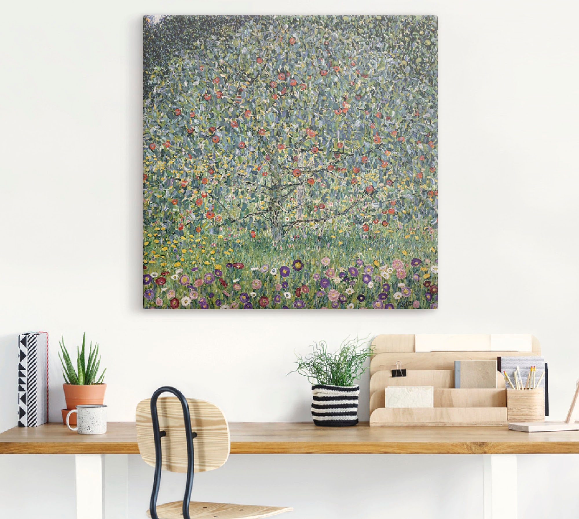 Artland Wandbild "Apfelbaum I. 1912" Bäume 1 Stk. tlg. als Alubild, Outdoor günstig online kaufen