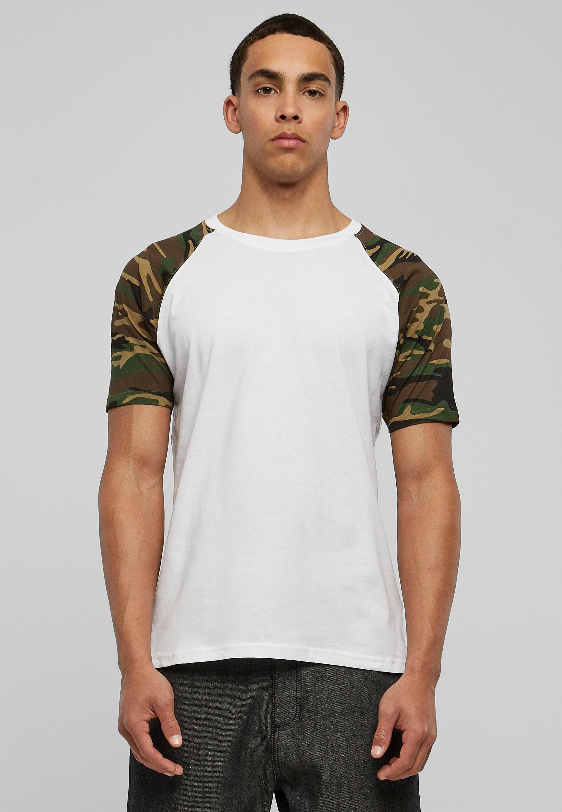 URBAN CLASSICS T-Shirt »Urban Classics Herren Raglan Contrast Tee«, (1 tlg.)
