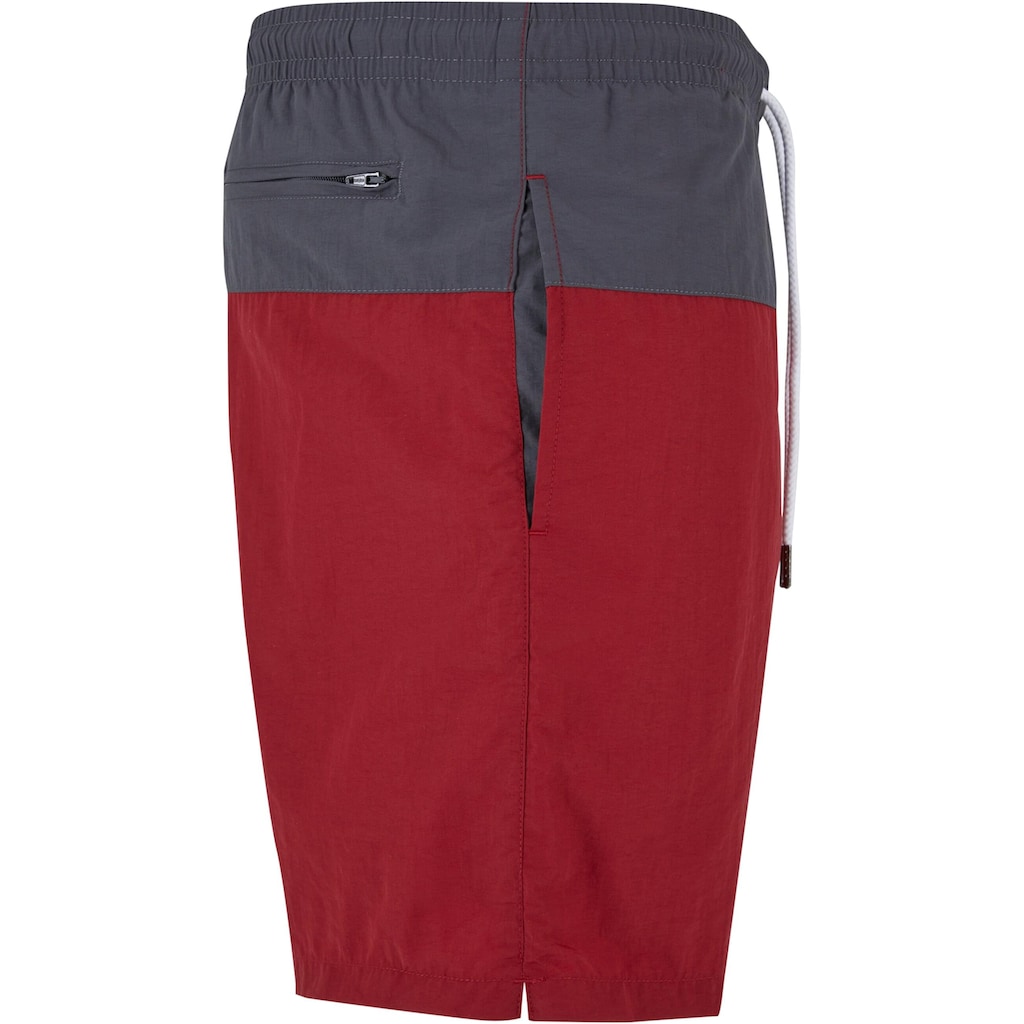 URBAN CLASSICS Badeshorts »Urban Classics Herren Block Swim Shorts«