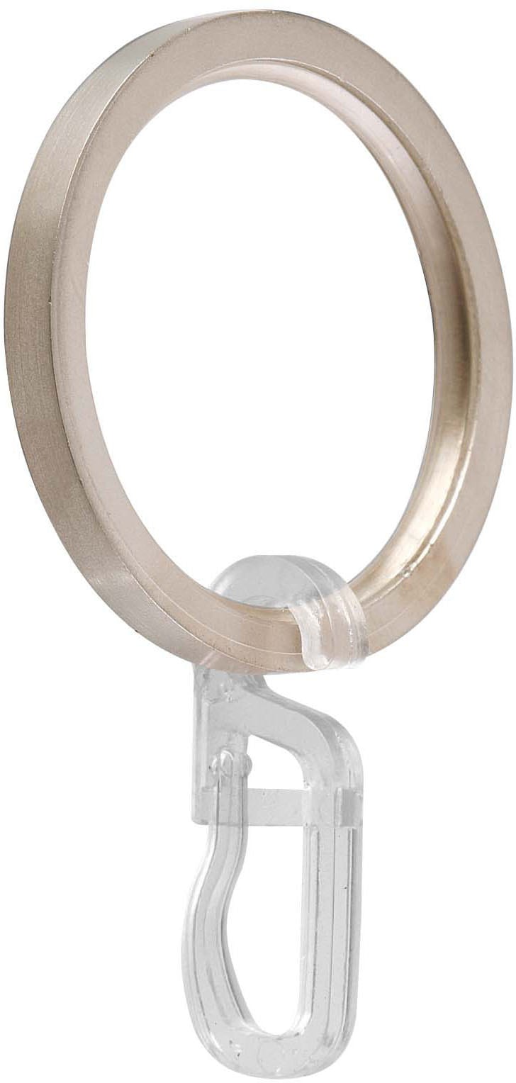 GARESA Gardinenring »Ring mit Haken«, (1 St.), für Durchmesser 20mm, Aluminium,... kaufen