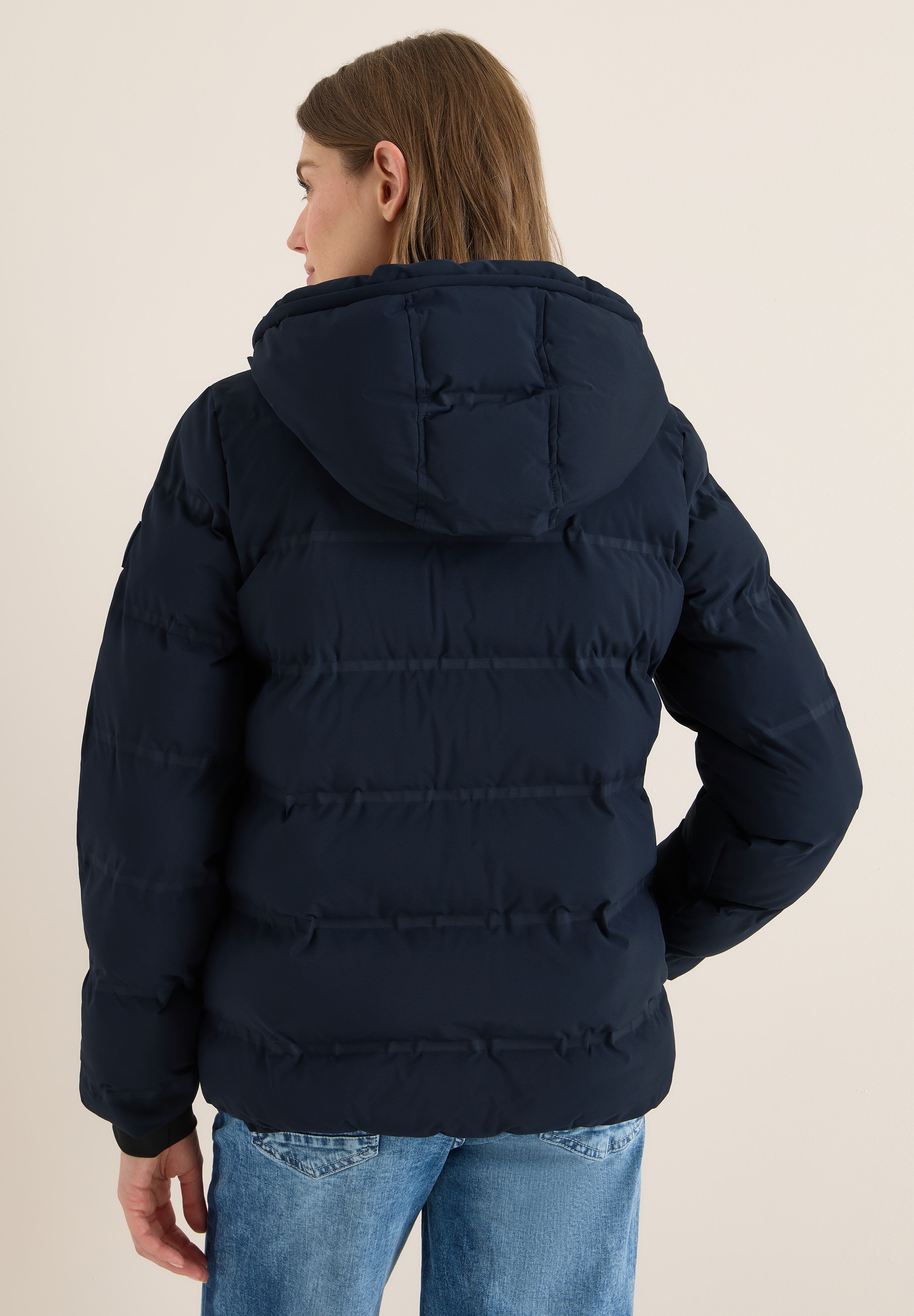 Cecil Steppjacke, mit Kapuze, mit moderner Steppung