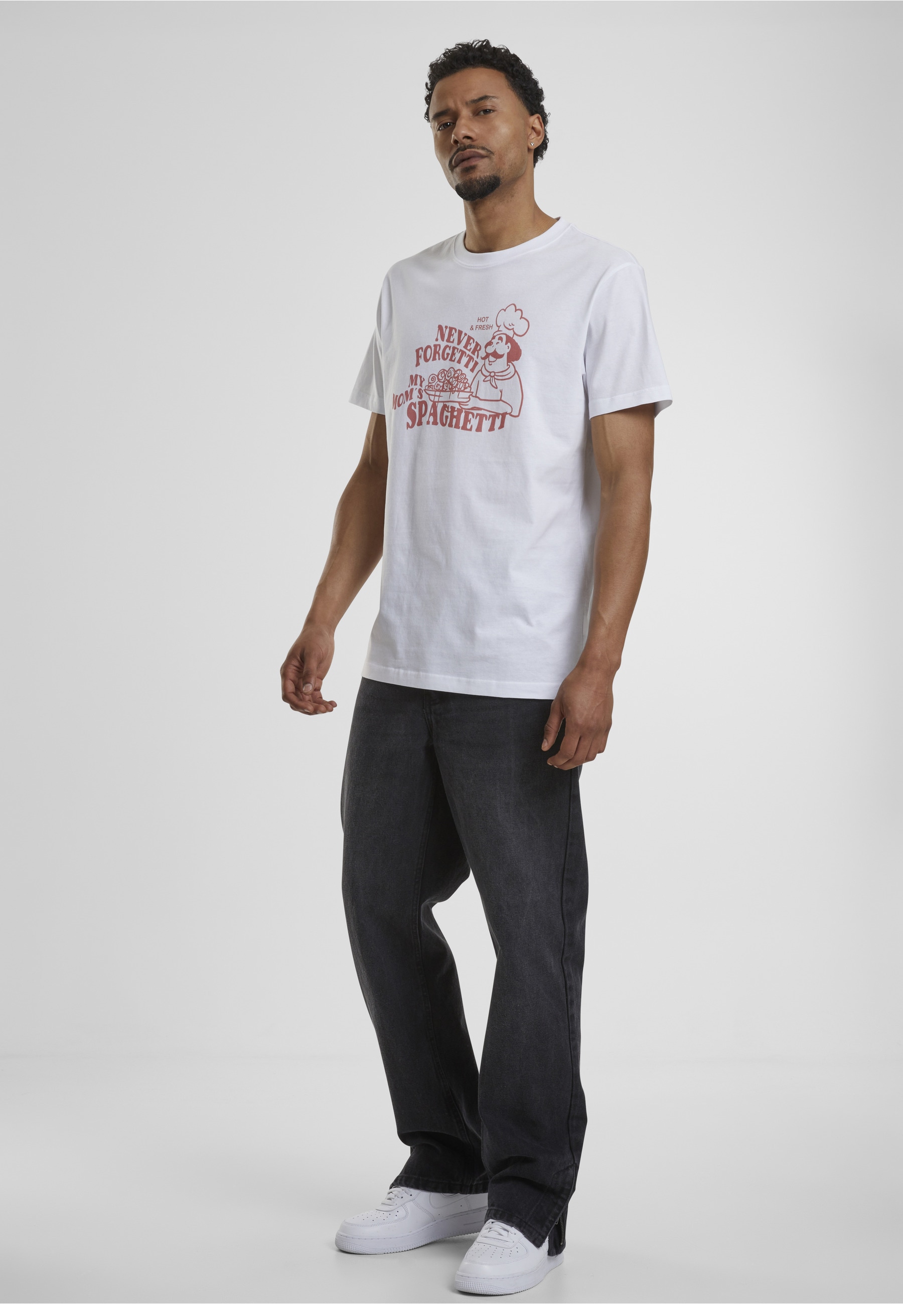 MisterTee T-Shirt »MisterTee Herren Spaghetti Tee« 1 Stk.
