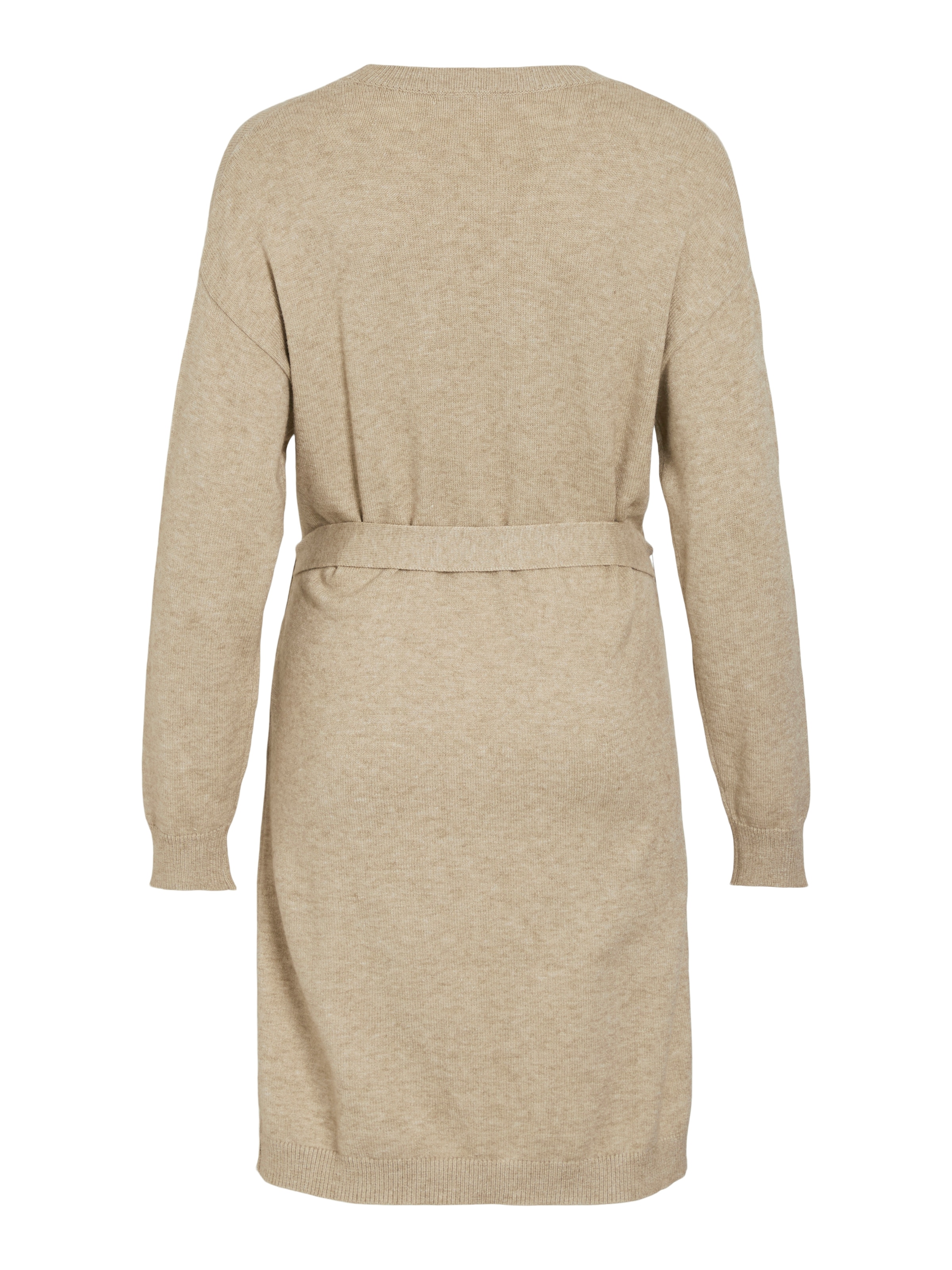 Vila Strickkleid »VIRIL O-NECK L/S BELT KNIT DRESS - NOOS«