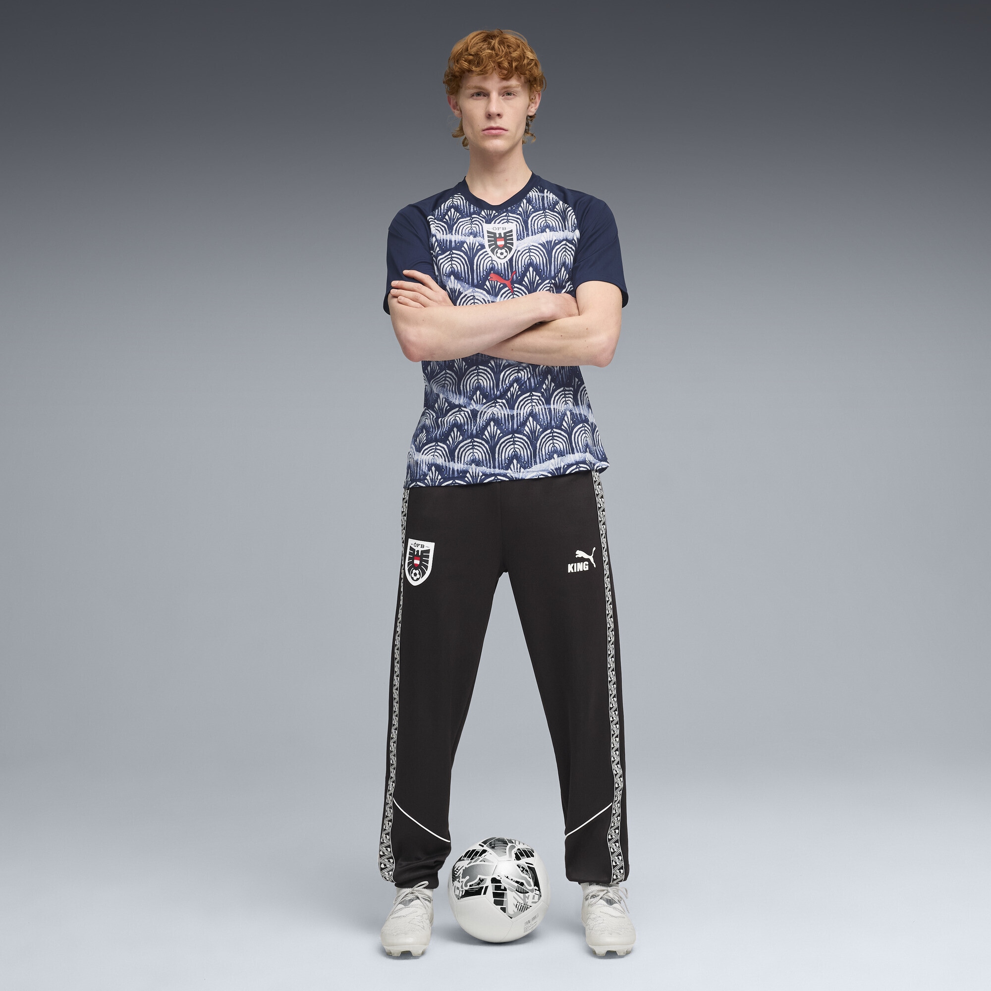 PUMA Trainingsshirt »Österreich Aufwärmtrikot Herren«