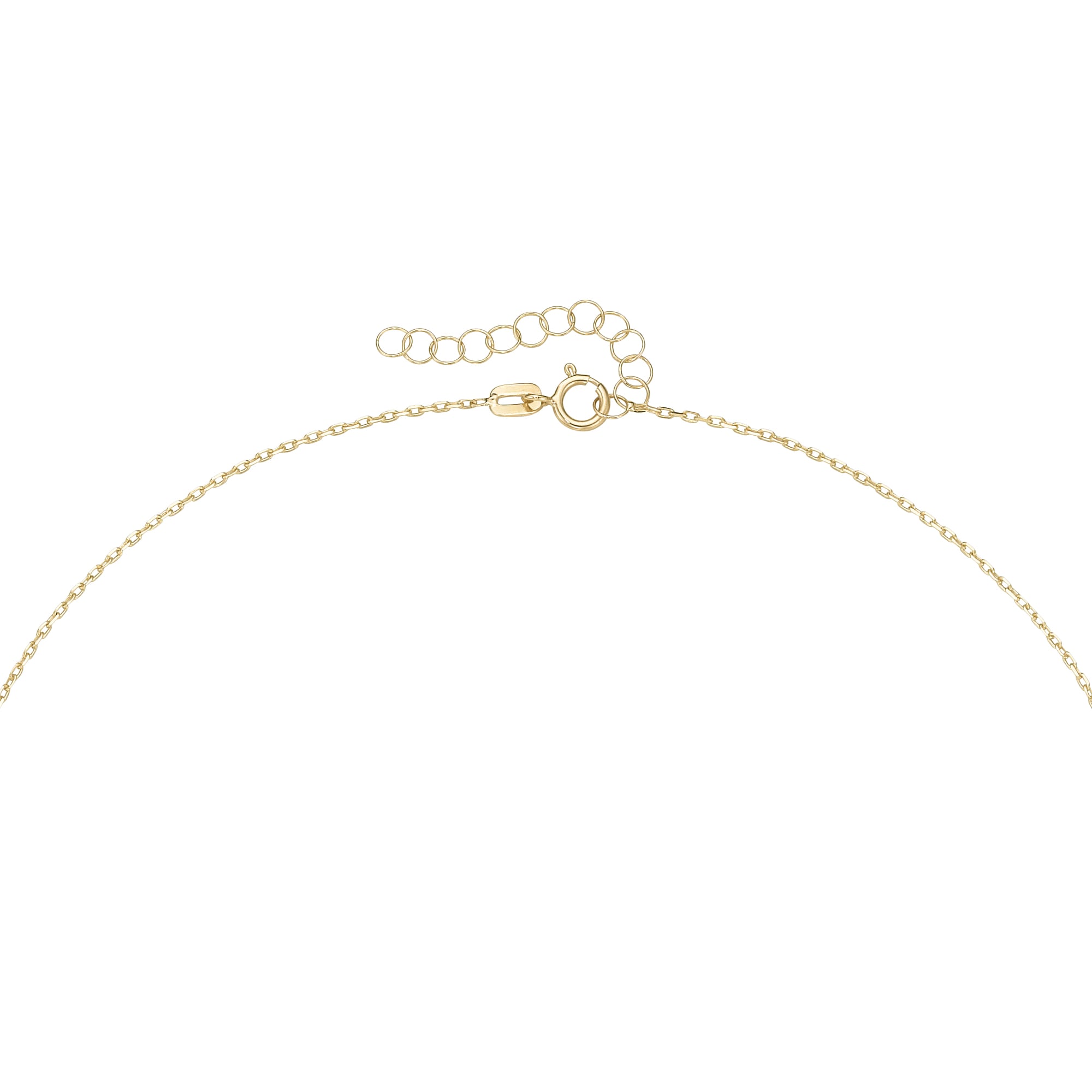 Luigi Merano Goldkette »mit rundem Anhänger, Gold 375«