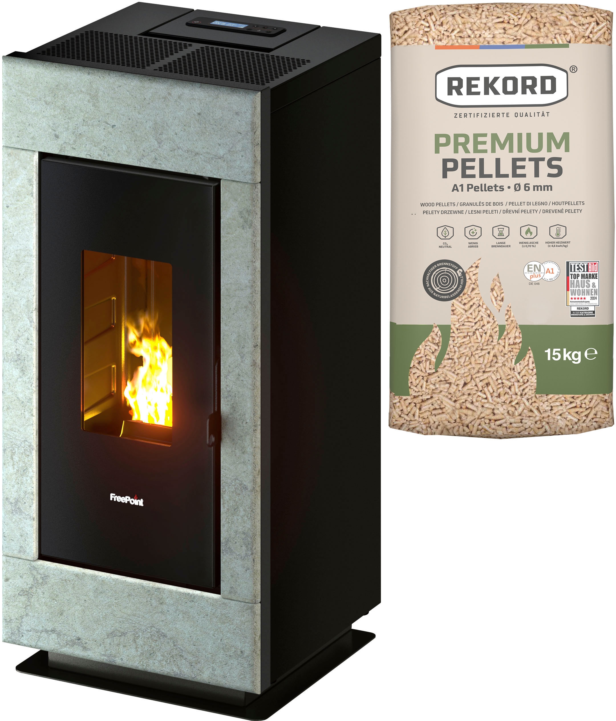 Freepoint Pelletofen "Accent Airtight"