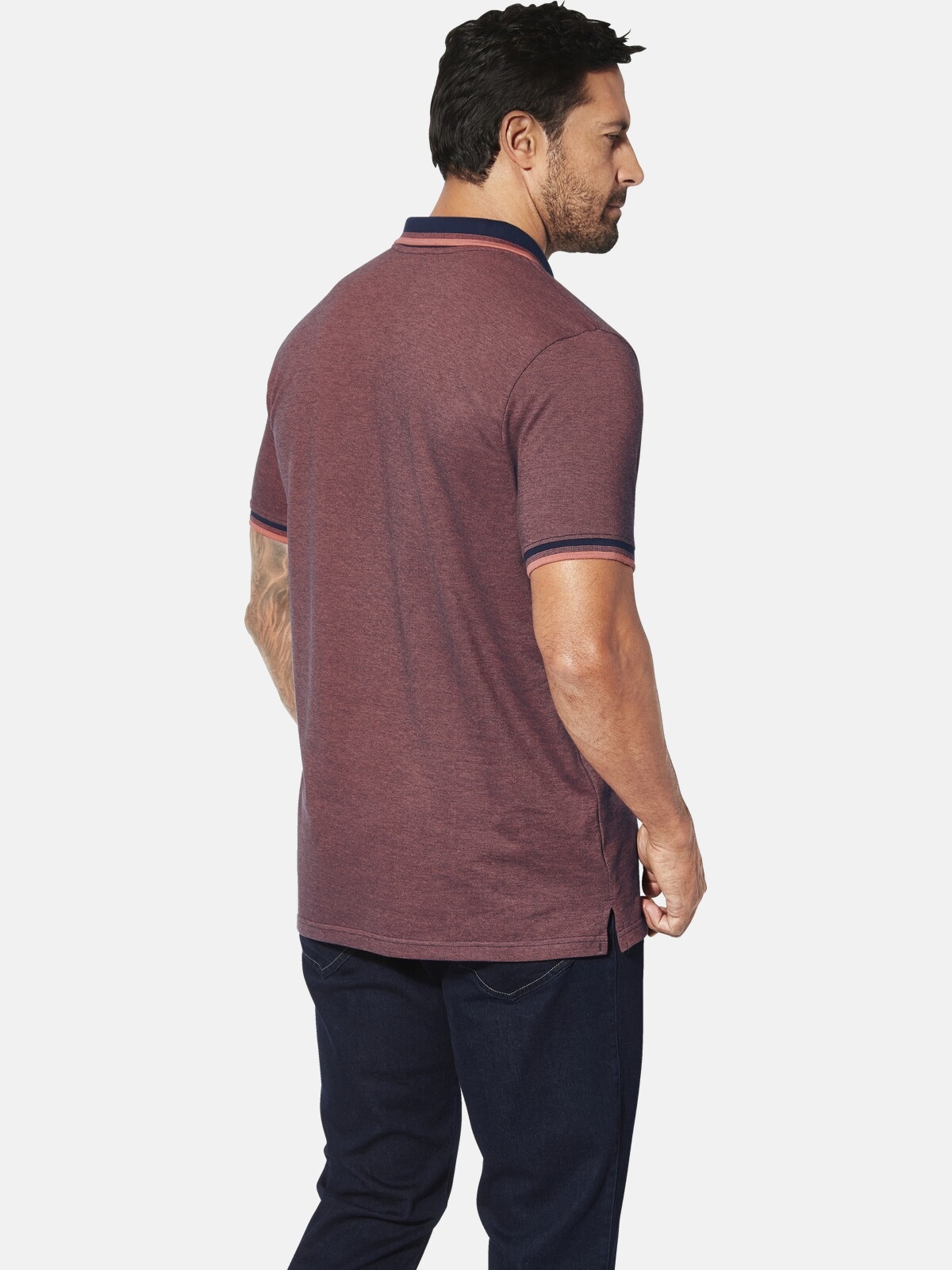 Jan Vanderstorm Poloshirt »Poloshirt HERFINN«, (1 tlg.)