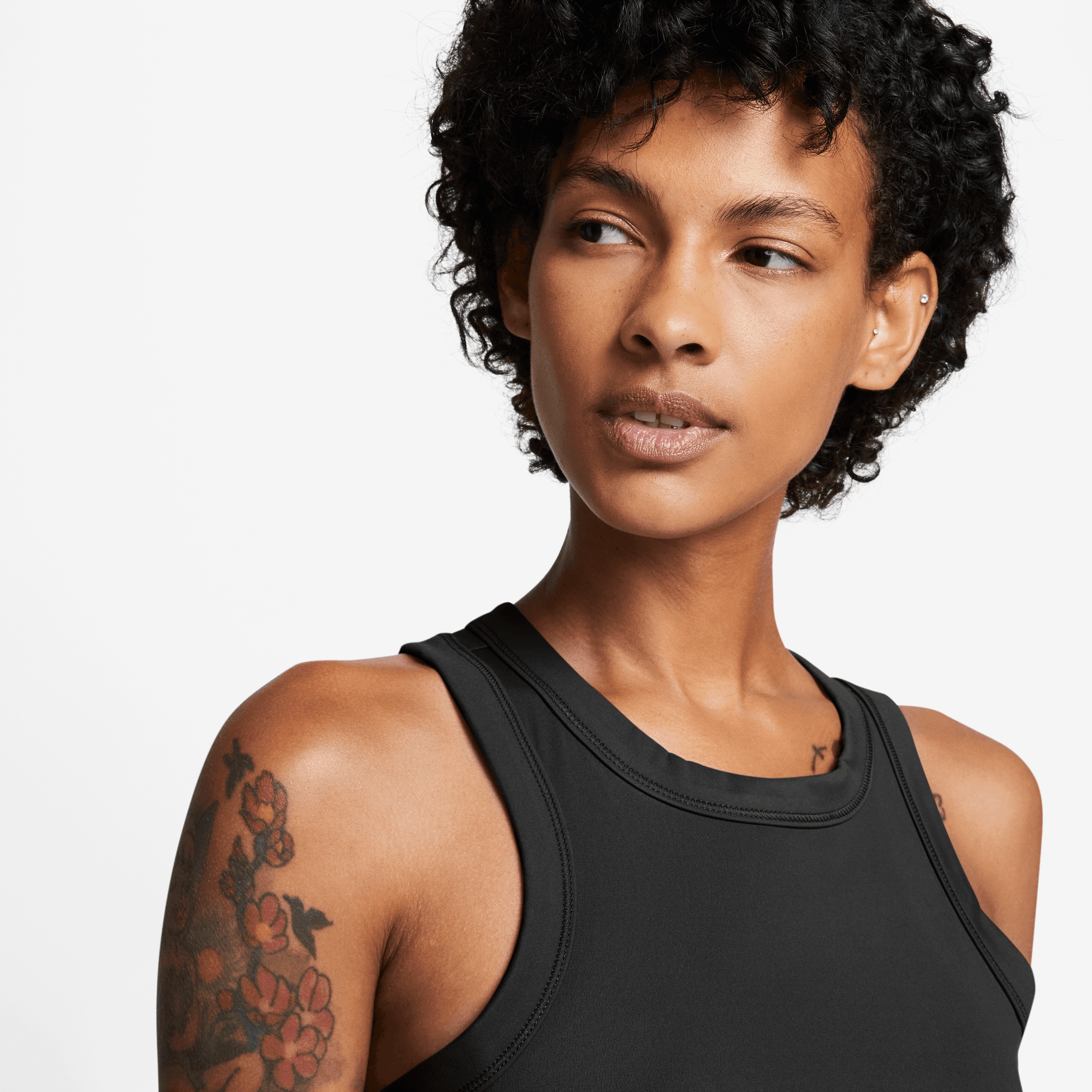 Nike Tanktop »W NK ONE FITTED DF CROP TANK«