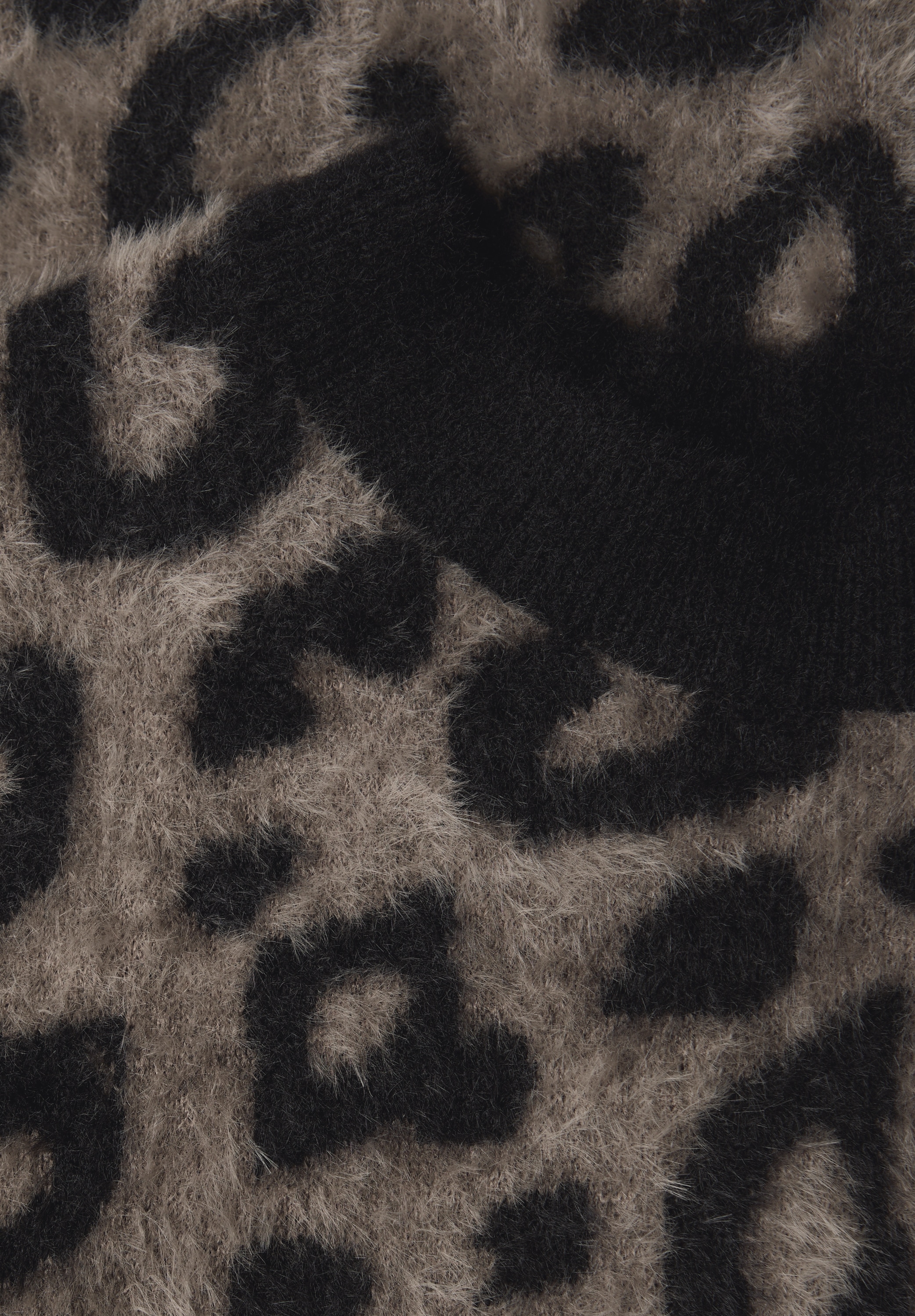 STREET ONE STUDIO Rundhalspullover im Leo Design