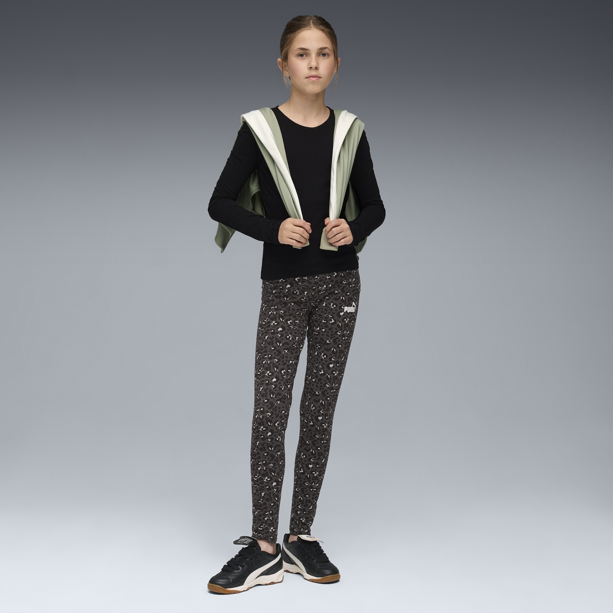 PUMA Leggings »Essentials Graphic Animal Leggings Mädchen«