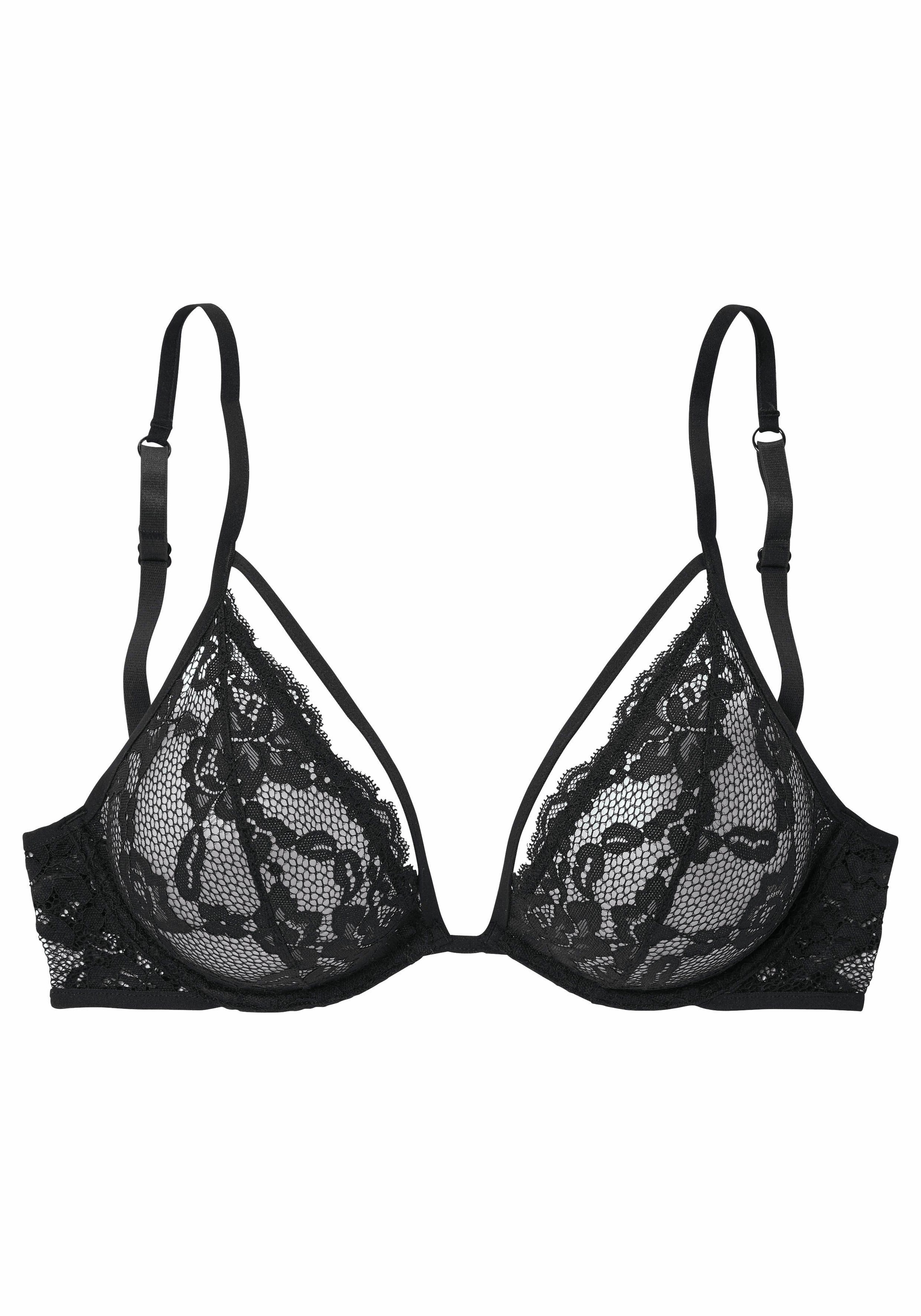 LASCANA Bügel-BH ", BH mit Bügel, Spitzen-BH, als Dessous-Set kombinierbar" sexy Unterwäsche, sexy Dessous, Reizwäsche Damen