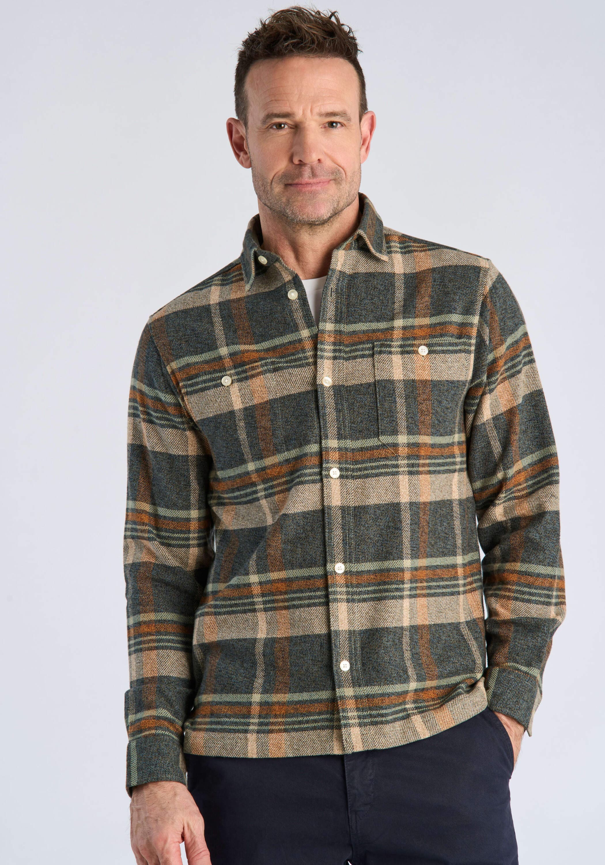 BISON Outdoorhemd »Hemdjacke Regular Fit«