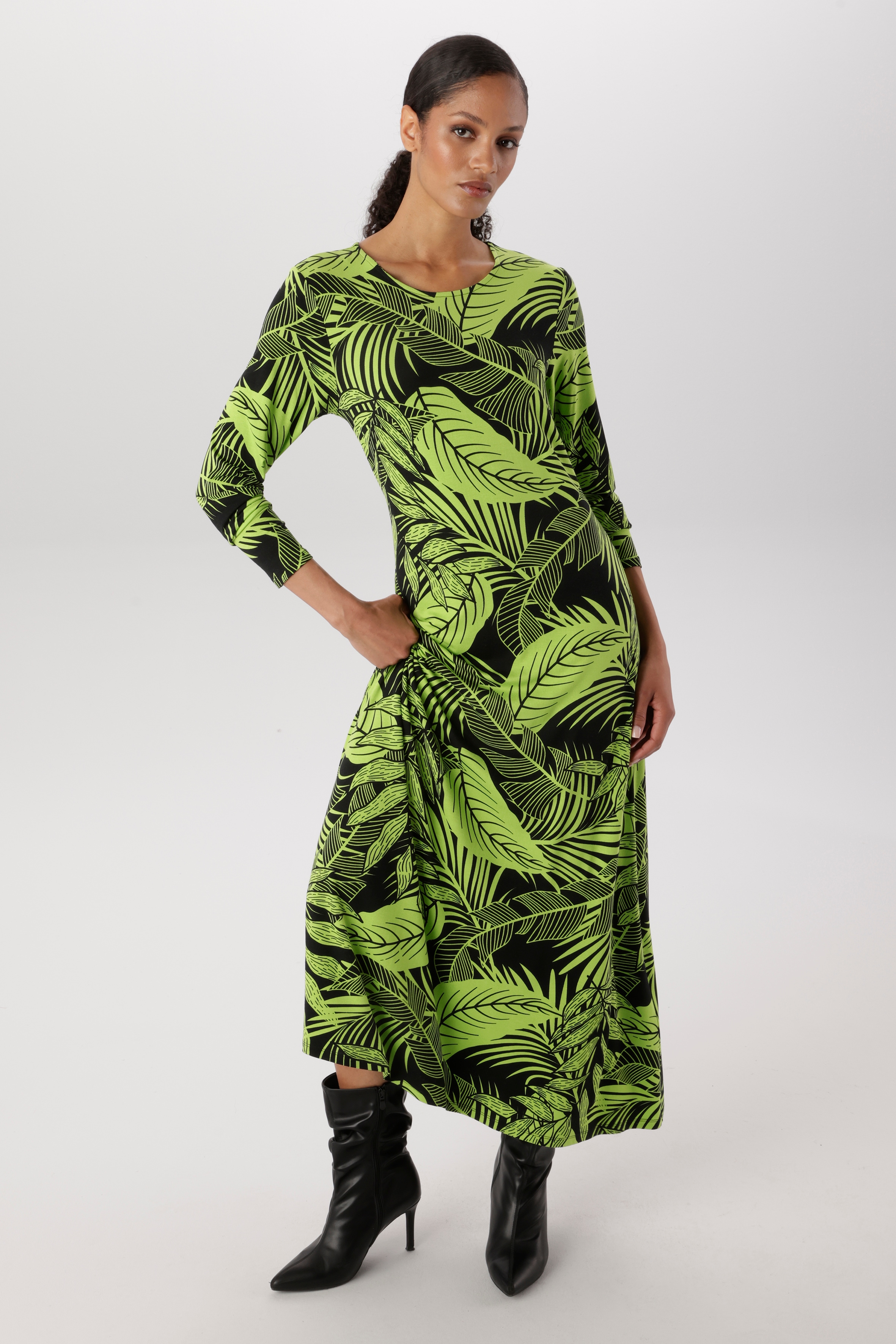 Aniston SELECTED Maxikleid mit etwas weiter schwingendem Rockteil - NEUE KOLLEKTION