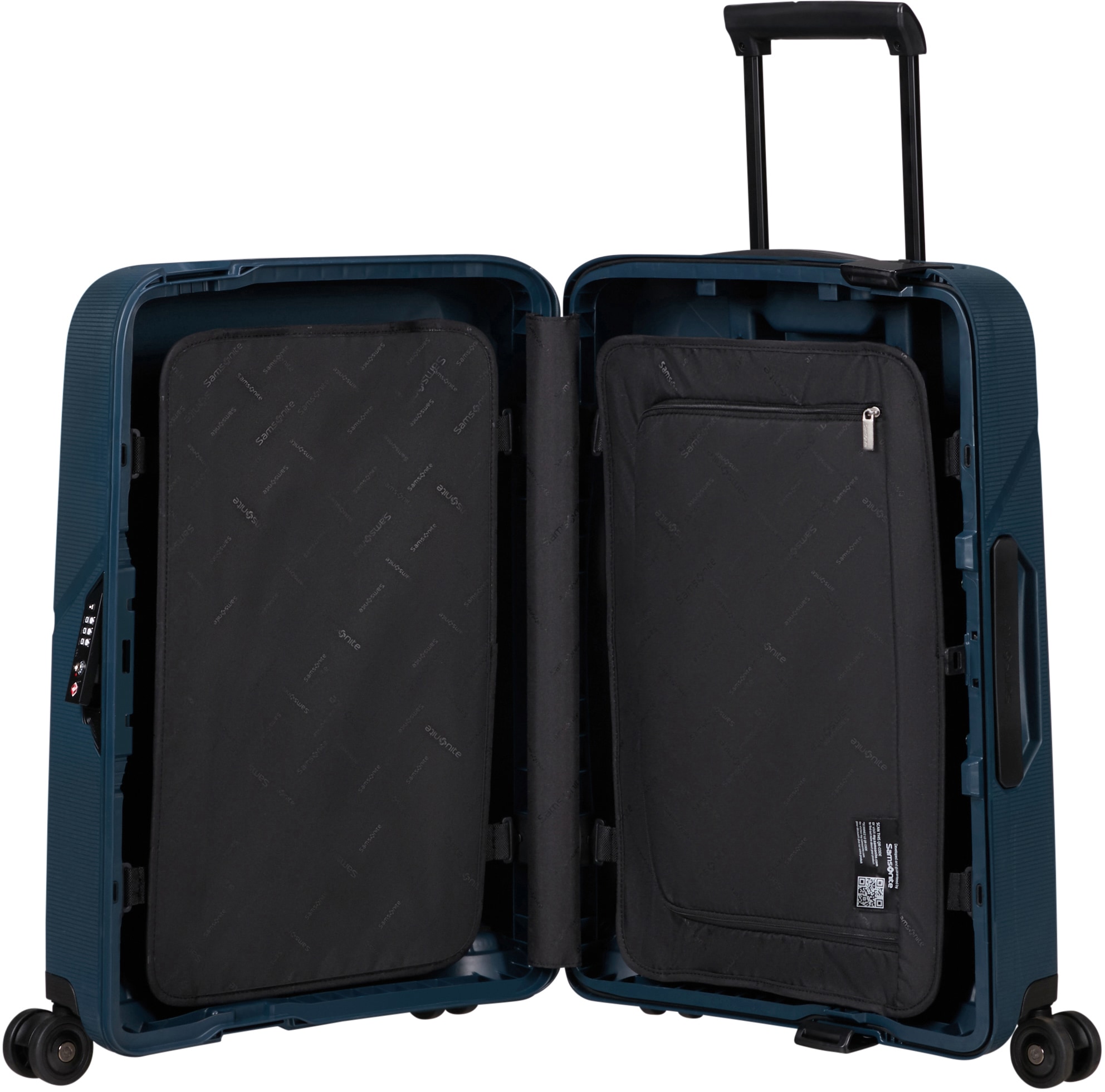 Samsonite Hartschalen-Trolley »MAGNUM, verschiedene Größen und Farben« 38 l 4 Rollen mit arretierbarem und versenkbarem Druckknopf-Trolleysystem