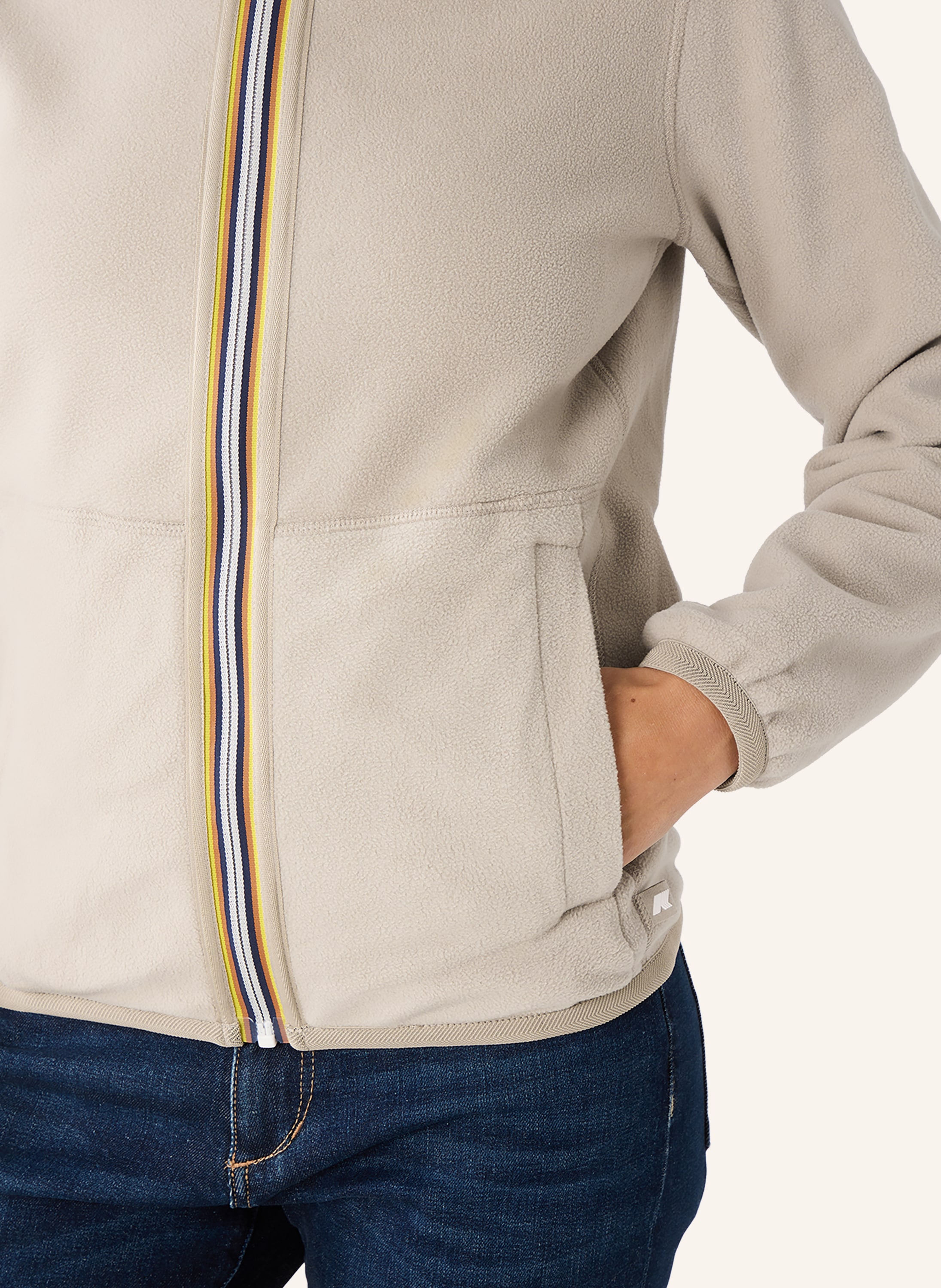 K-WAY Funktionsjacke »K-Way Winterjacke LINN VELOUR POLAR DOUBLE zum Wenden«