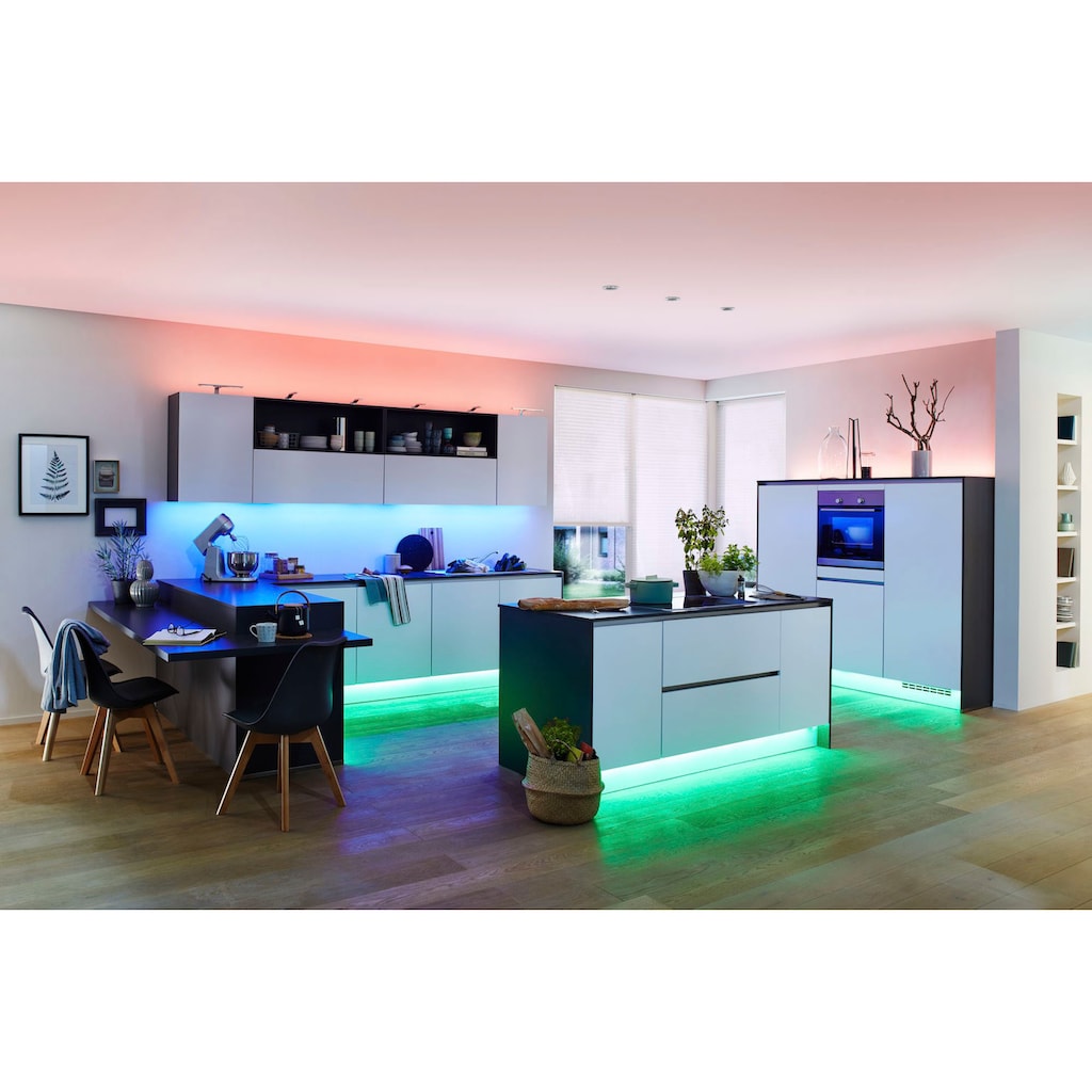 Paulmann LED-Streifen »MaxLED 500 RGBW Smart Home Zigbee 5m IP44 33W 2000lm beschichtet«, 1 St.-flammig