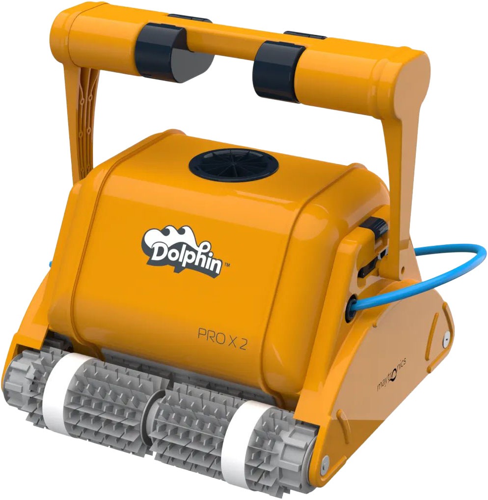 maytronics Poolroboter "Pro X2" Professionelle Poolreinigung für Pools bis zu 25 Meter